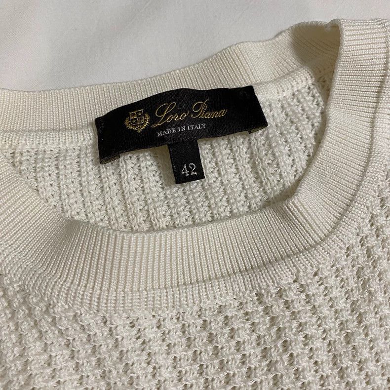 Loro Piana LORO PIANA Women's knit top-up sweater Size S / US 4 / IT 40 - 2 Thumbnail