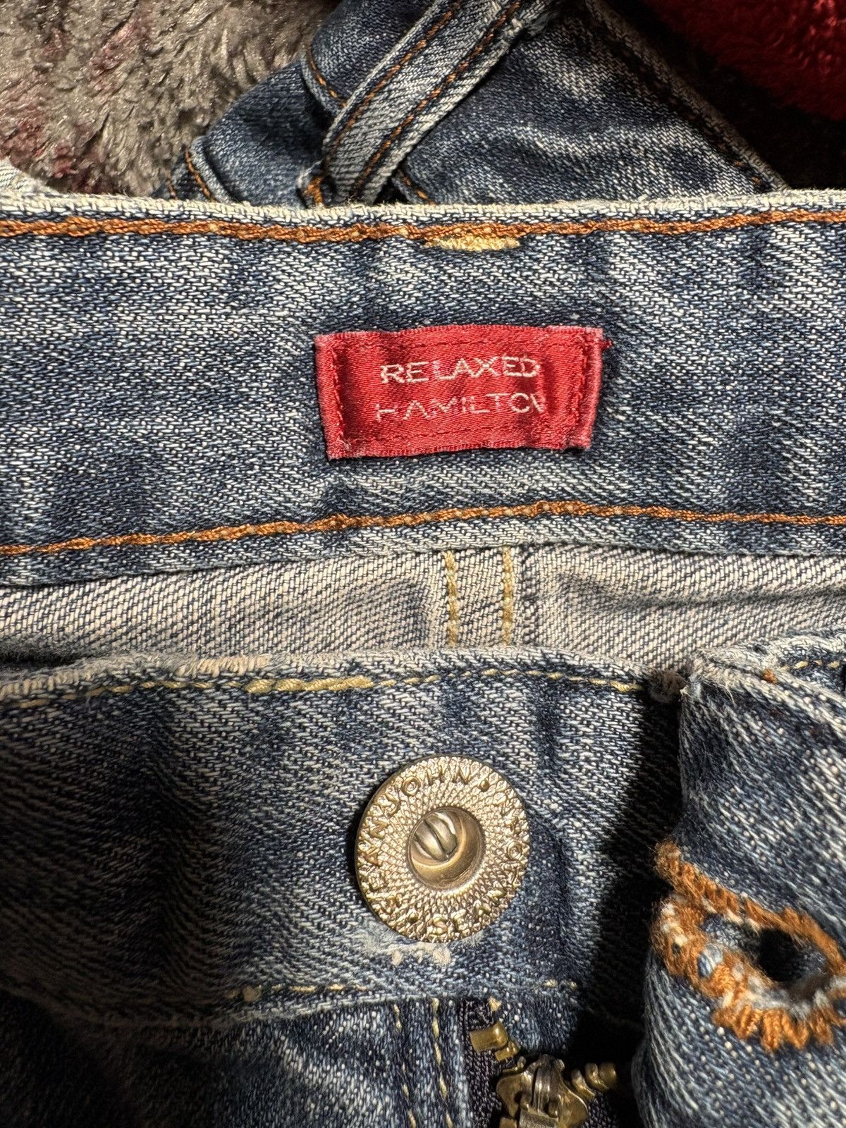 Japanese Brand Vintage Sean John "Hamilton" Relaxed Fit Jeans - 34x30 Size US 34 / EU 50 - 7 Thumbnail
