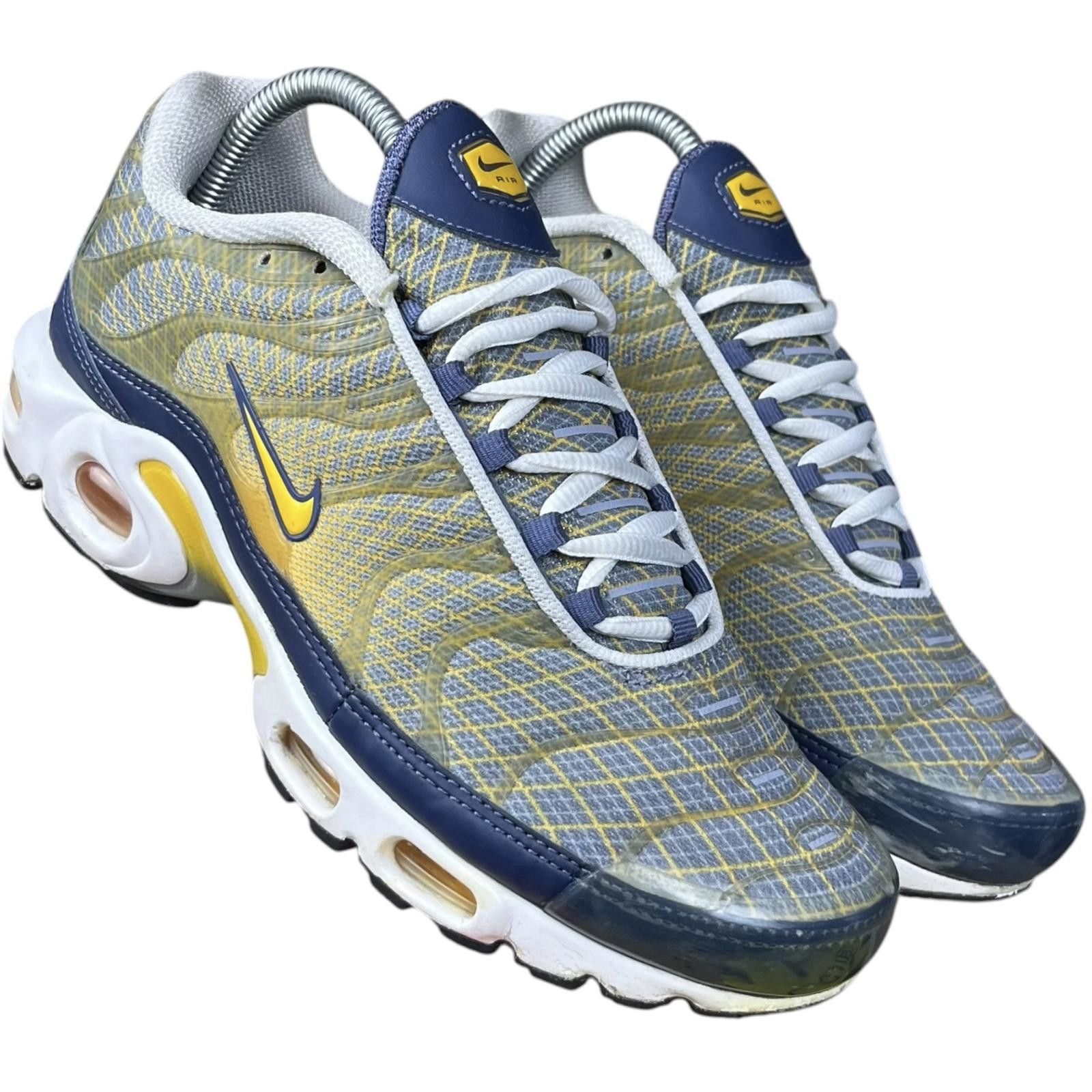 Nike Nike Air Max Plus Tn Wave Grid Yellow Navy - UK 7 Size US 8 / EU 41 - 1 Thumbnail