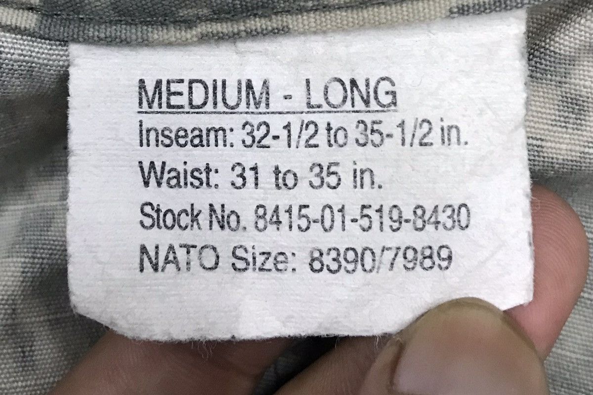 Other Vintage Army Combat Uniform Trouser Size US 35 - 11 Thumbnail