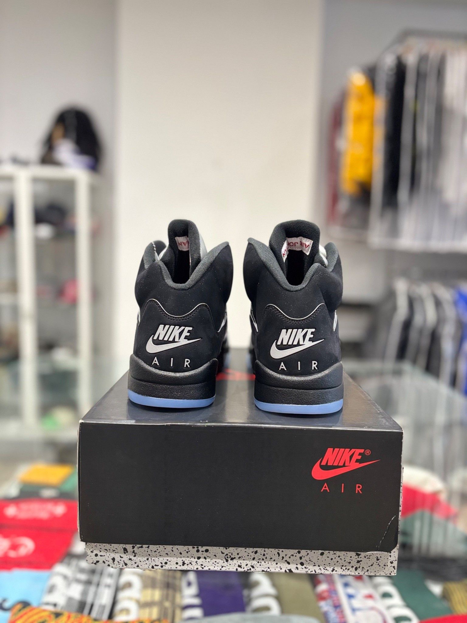 Jordan Brand Jordan 5 Black Metallic Reimagined Size US 13 / EU 46 - 4 Thumbnail