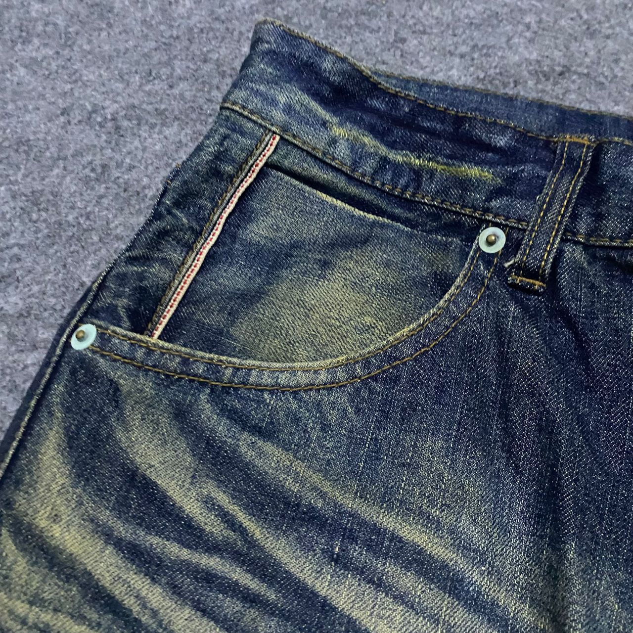 If Six Was Nine 💥Best Offer💥Vintage Imp Japanese Brand Distressed Denim Size US 32 / EU 48 - 7 Thumbnail