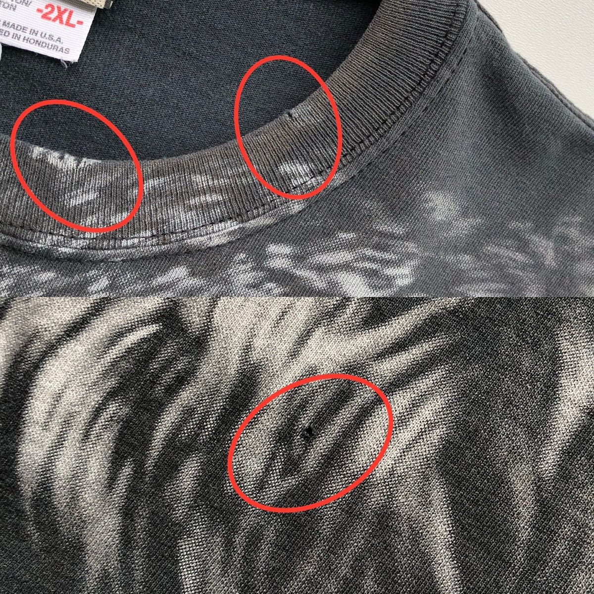 Liquid Blue Liquid Blue 1995 Wolf All Over Print Vintage 90’s T-Shirt Size US XXL / EU 58 / 5 - 10 Thumbnail