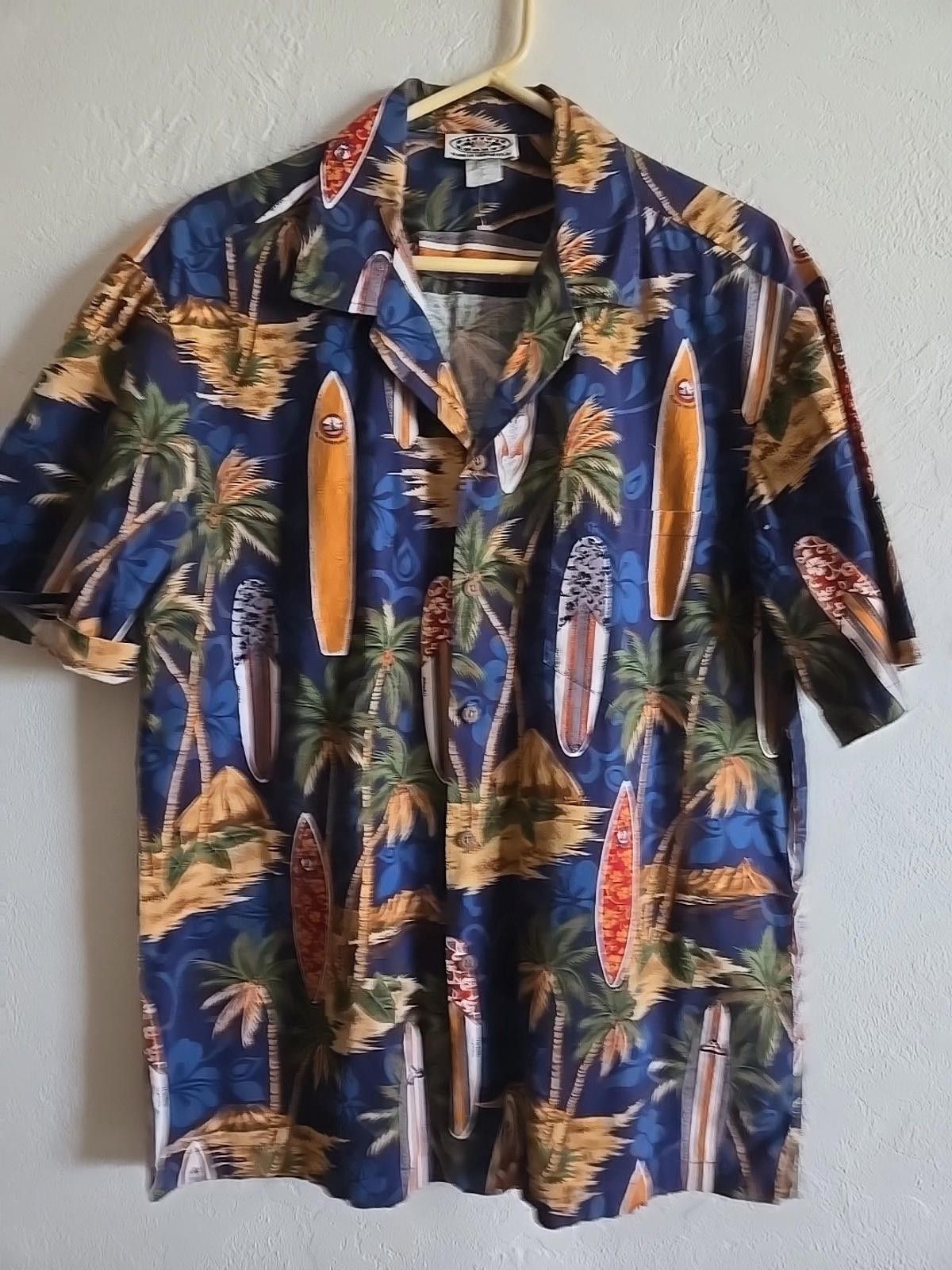 Pacific Legend Hawaiian Surf Mens Size XL Pacific Legend Shirt Beach Aloha Size US XL / EU 56 / 4 - 2 Thumbnail