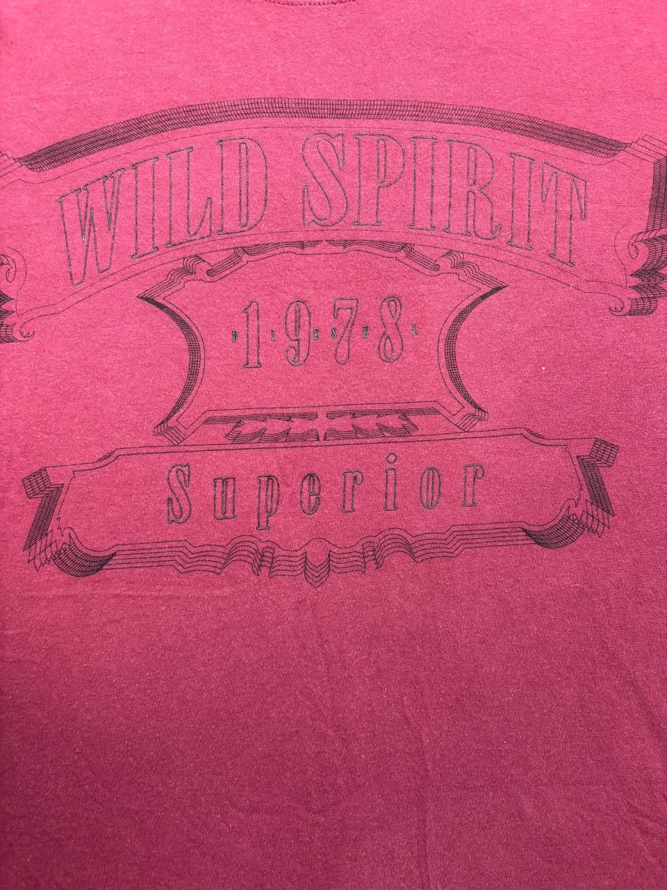 Diesel Diesel "Wild Spirit" Graphic T-Shirt - Maroon/Burgundy Size US XL / EU 56 / 4 - 5 Thumbnail