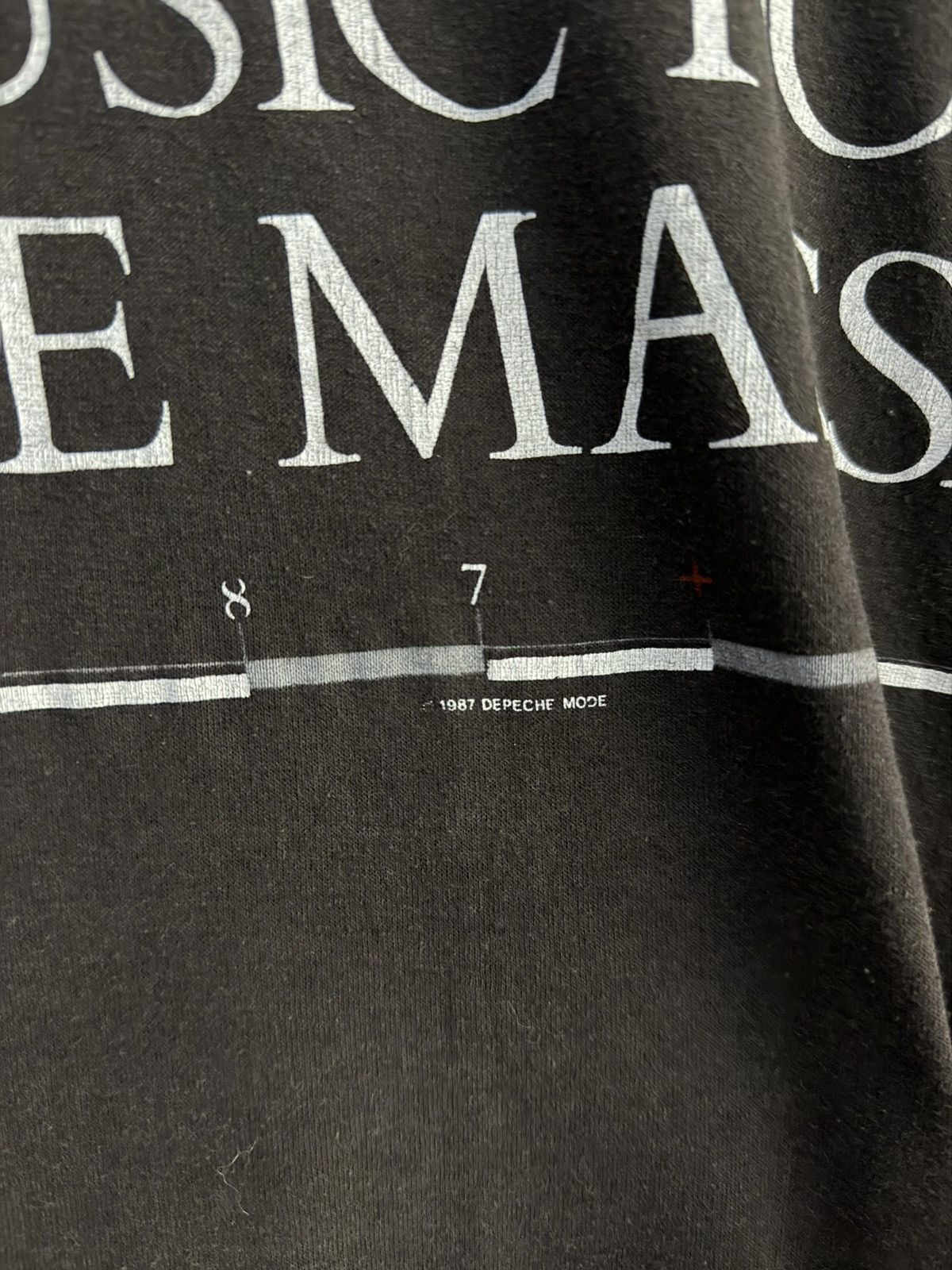 Band Tees Vintage 1987 Depeche Mode Music For The Masses Size US XL / EU 56 / 4 - 3 Thumbnail
