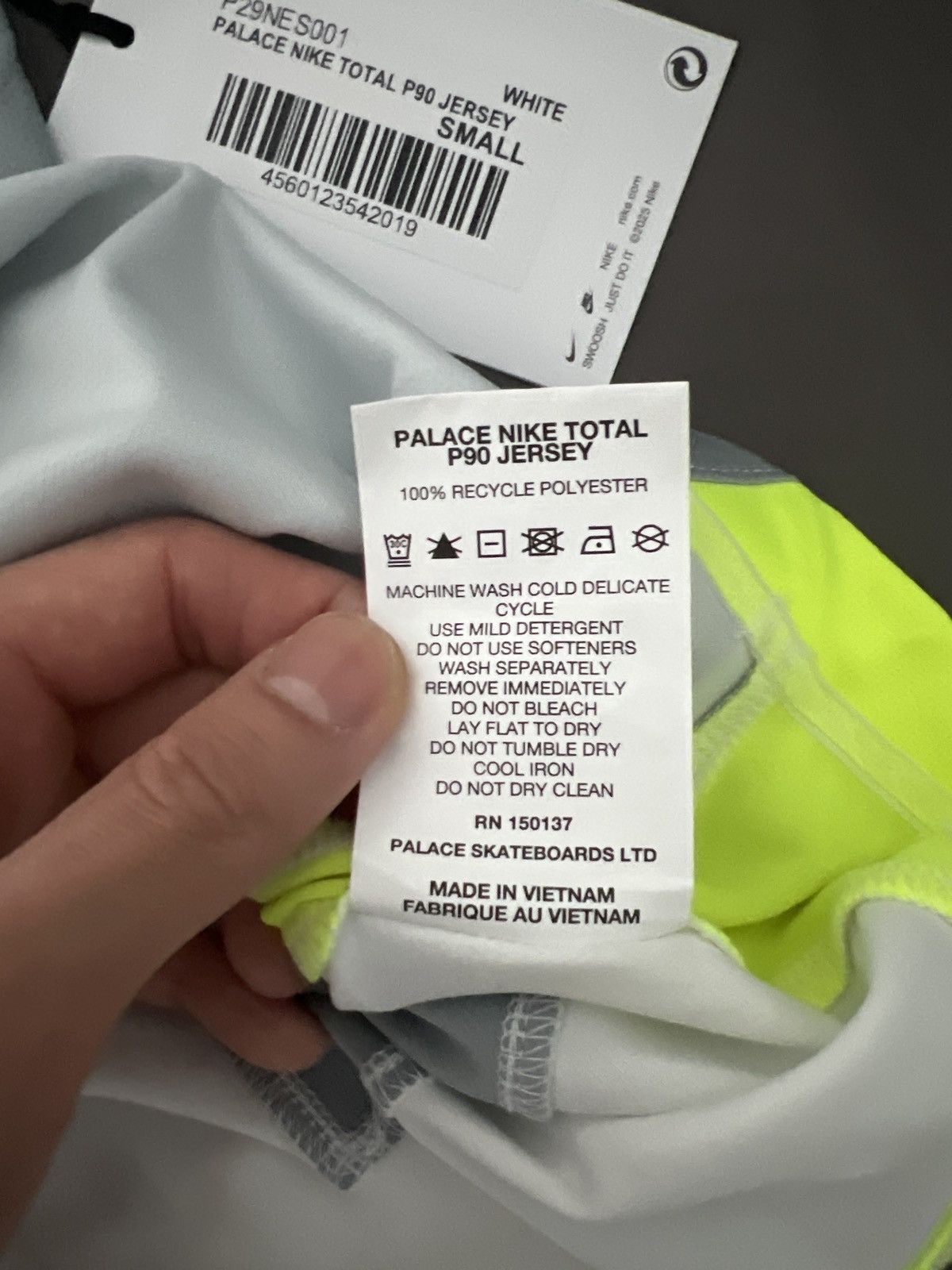 Palace Palace x Nike Total P90 Jersey White Size US S / EU 44-46 / 1 - 5 Thumbnail