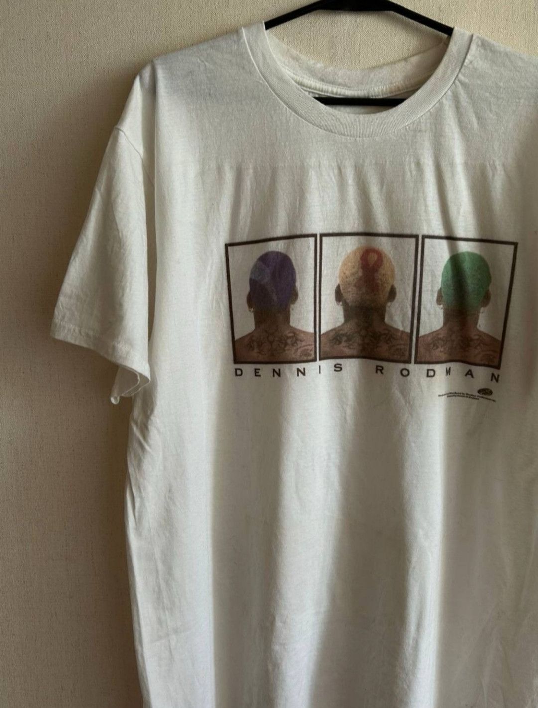 Vintage Vintage Denis Rodman t-shirt Size US L / EU 52-54 / 3 - 2 Thumbnail