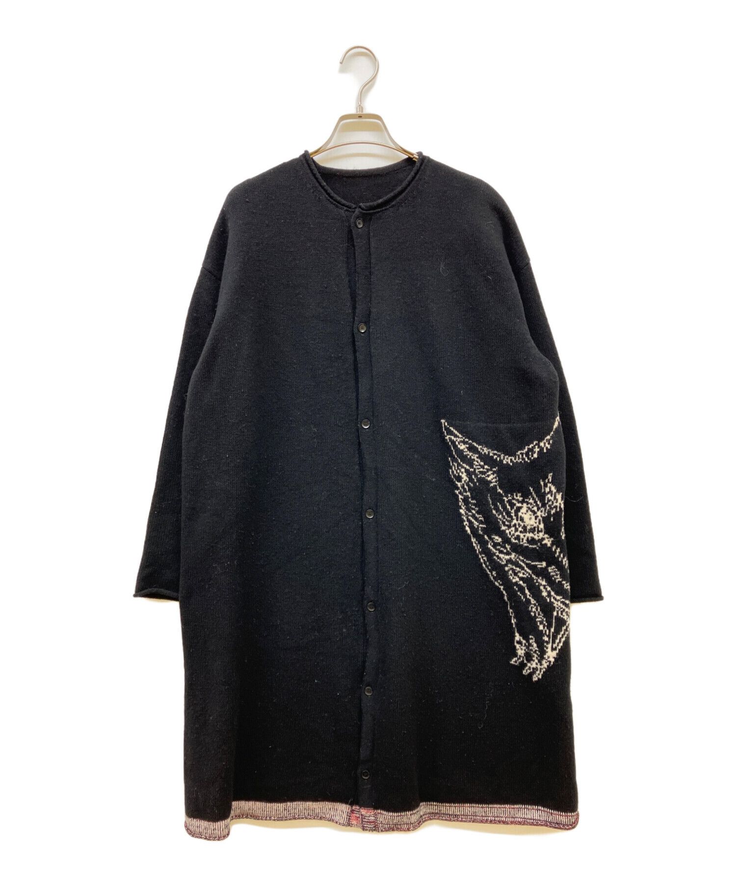 yohji yamamoto+noir Long cardigan