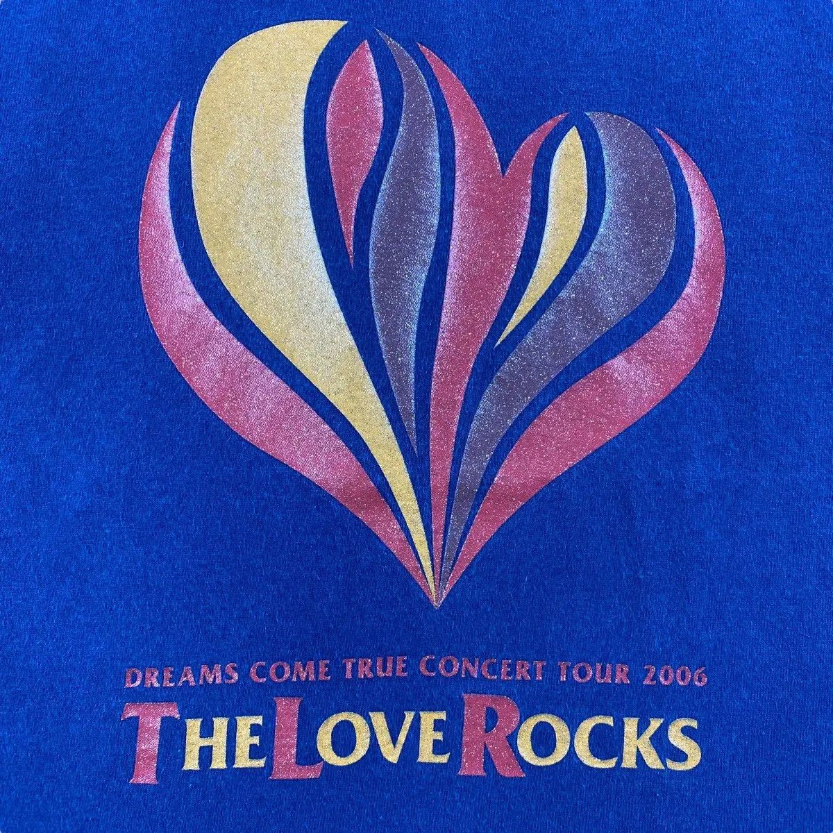 Band Tees The Love Rocks DREAM COME TRUE Concert Tour 2006 Tee Shirt Size US M / EU 48-50 / 2 - 2 Thumbnail