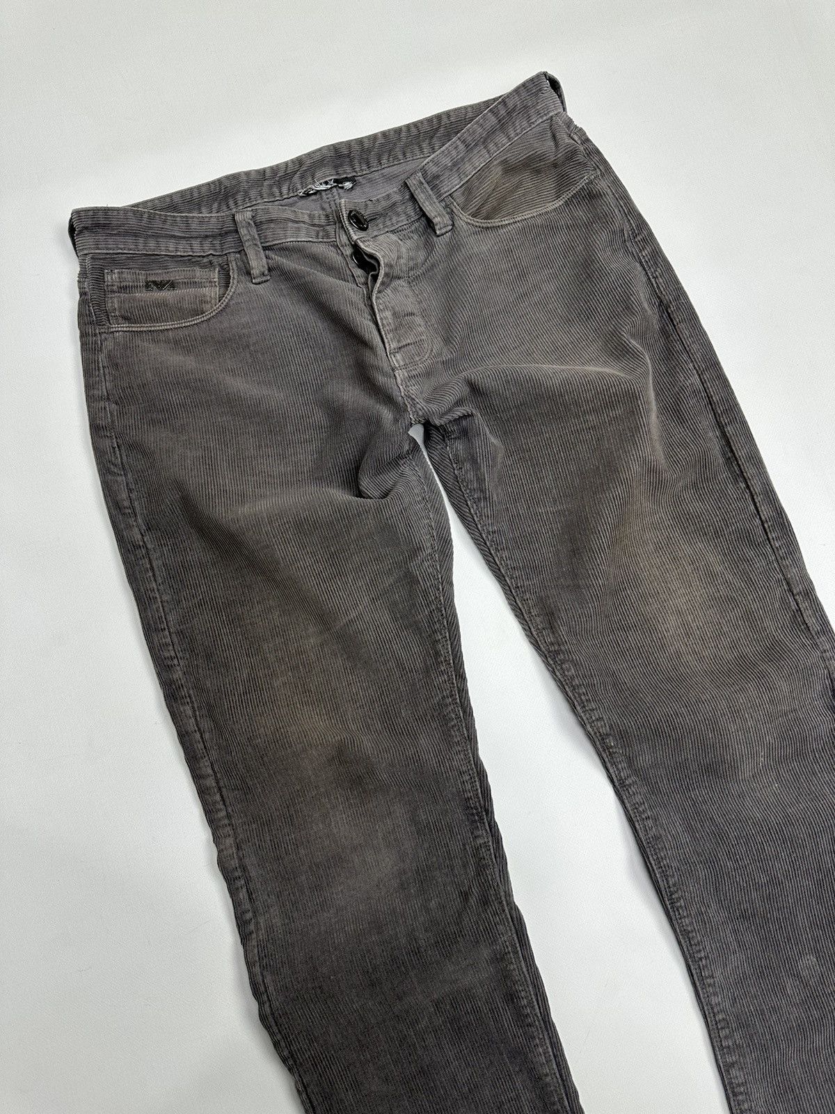 Armani Vintage Armani Jeans Velvet Pants Cargo Diesel Opium Japan Size US 32 / EU 48 - 3 Thumbnail