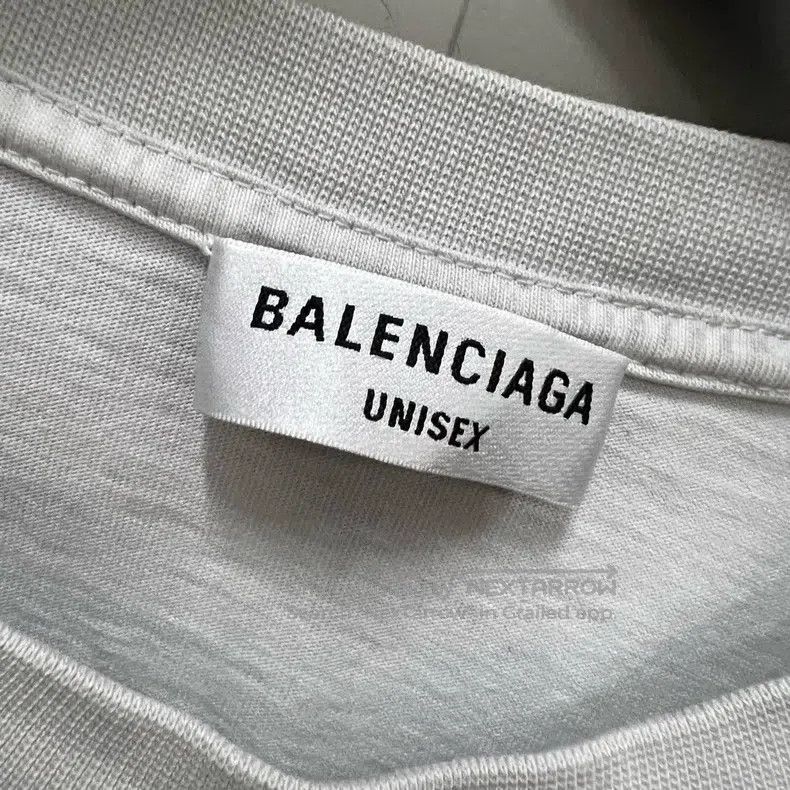 Balenciaga Balenciaga Crown Wheat Printed Logo Short Sleeve Size US M / EU 48-50 / 2 - 2 Thumbnail