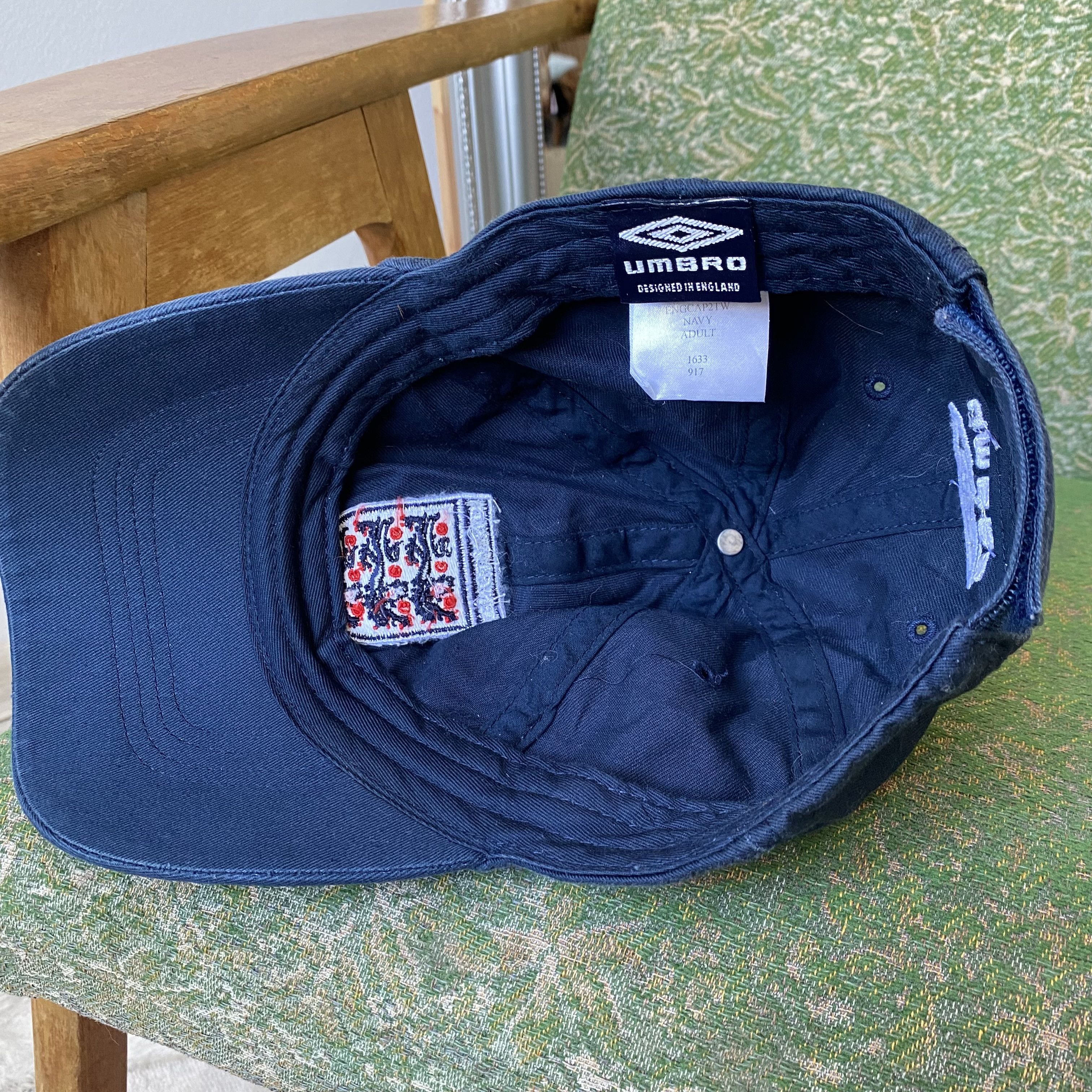 Umbro ⚽️ Vintage 90s Umbro England jersey Cap Carlsberg blockore Size ONE SIZE - 6 Thumbnail