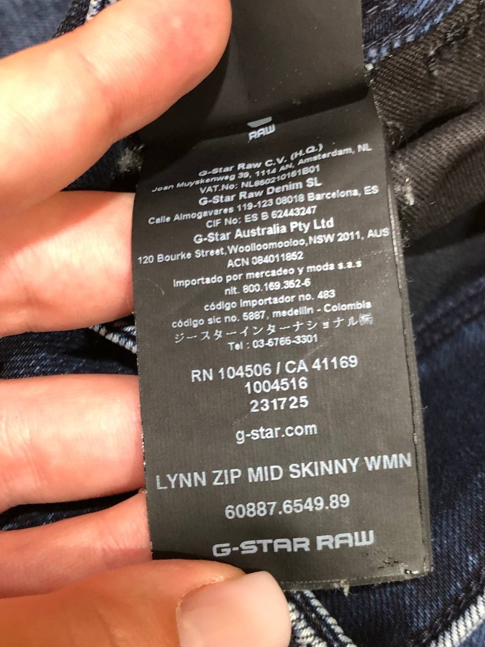 G-Star Women's G-star Jeans Denim Size 30 Casual Logo Y2K Size 30" / US 8 / IT 44 - 3 Thumbnail