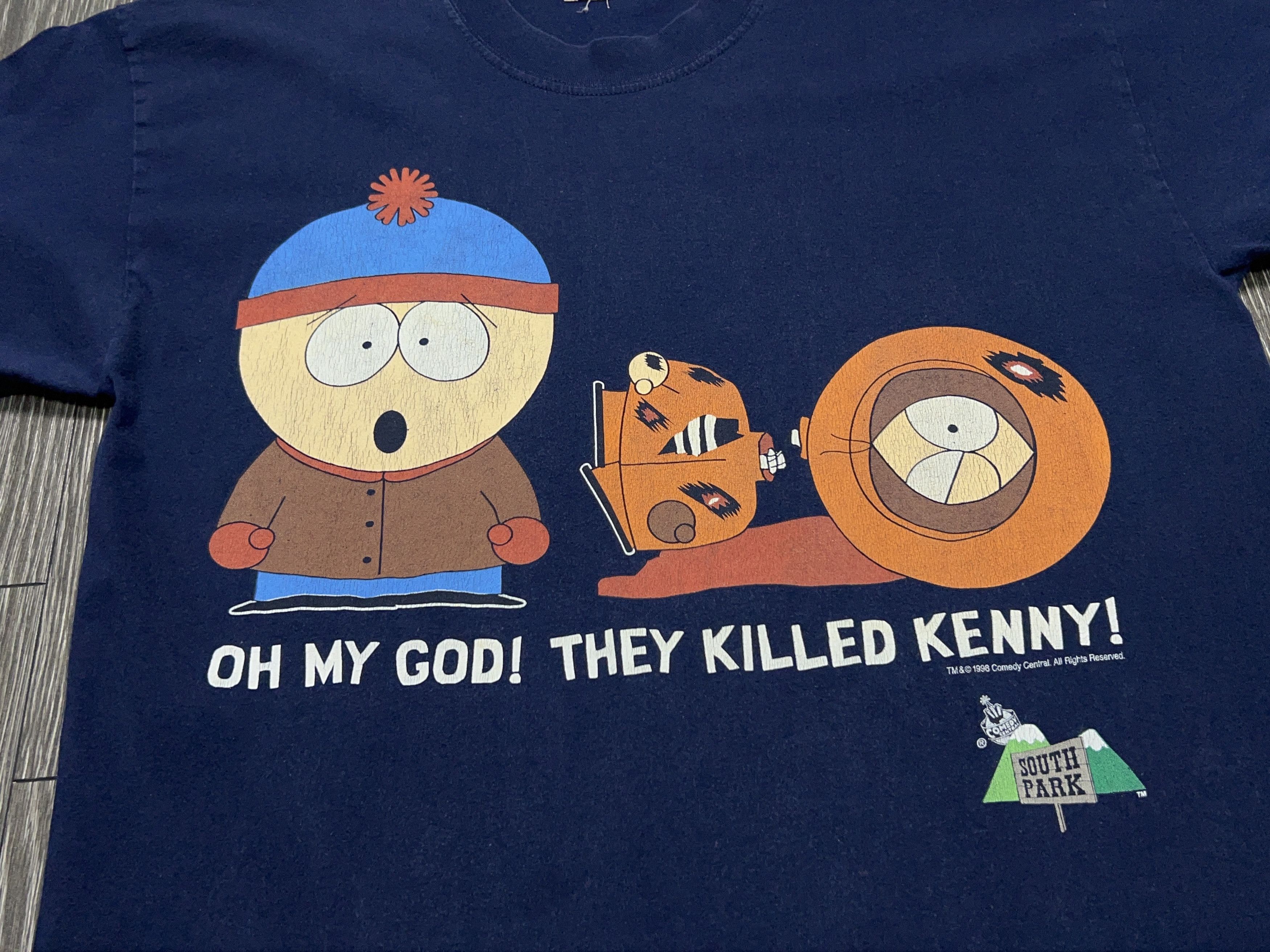 South Park Oh My God They Killed Kenny T Shirt Tee Sitcom