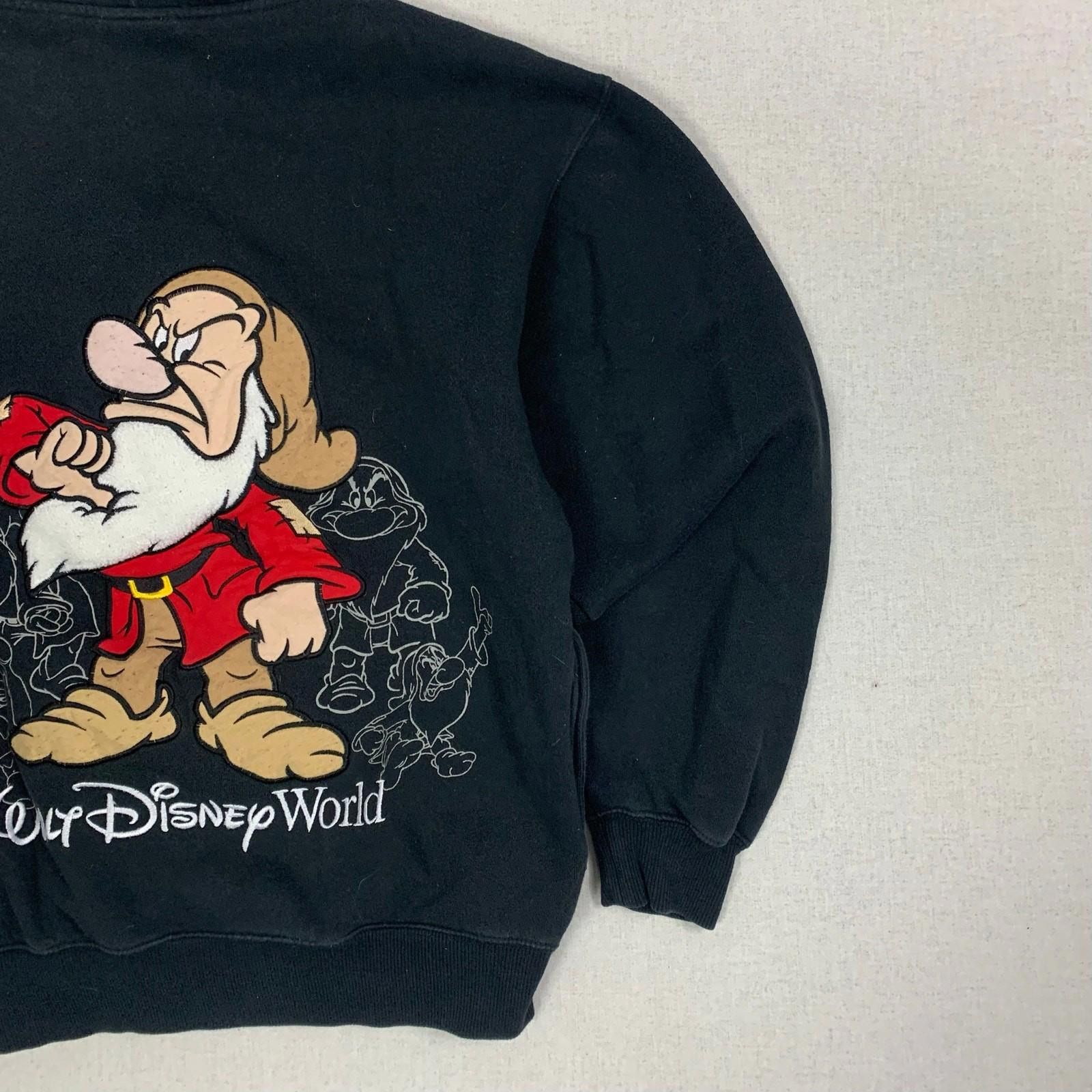 Disney Grumpy Seven Dwarves Disney Full Zip Hoodie Sweater S Y2K Size US S / EU 44-46 / 1 - 4 Thumbnail