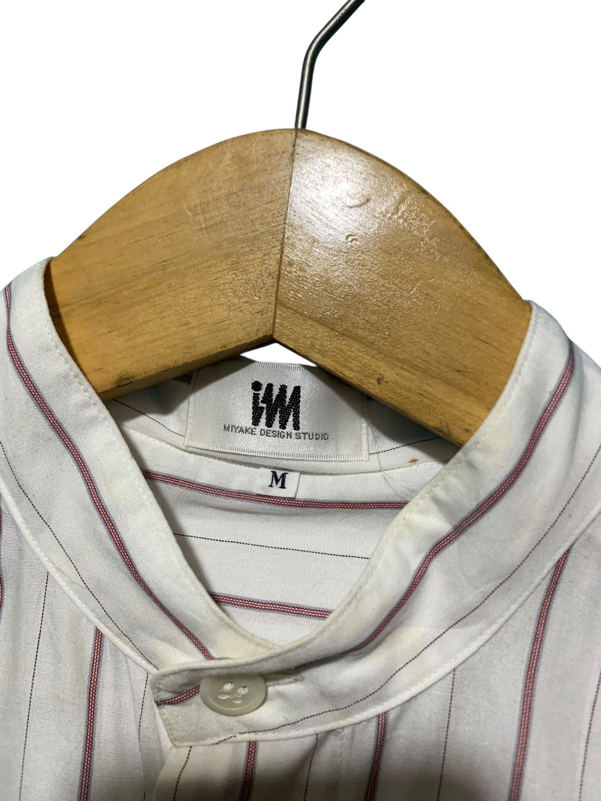 Issey Miyake Issey Miyake IM stripe mandarin shirt Size US M / EU 48-50 / 2 - 5 Thumbnail