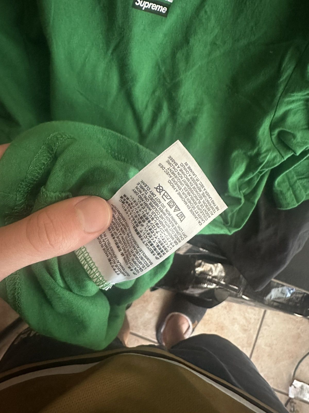 Supreme × The North Face Supreme North Face Green T Size US L / EU 52-54 / 3 - 3 Thumbnail