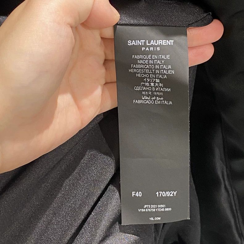 Saint Laurent Paris Saint Laurent Colorblock Fur Jacket- Size US L / EU 52-54 / 3 - 4 Thumbnail