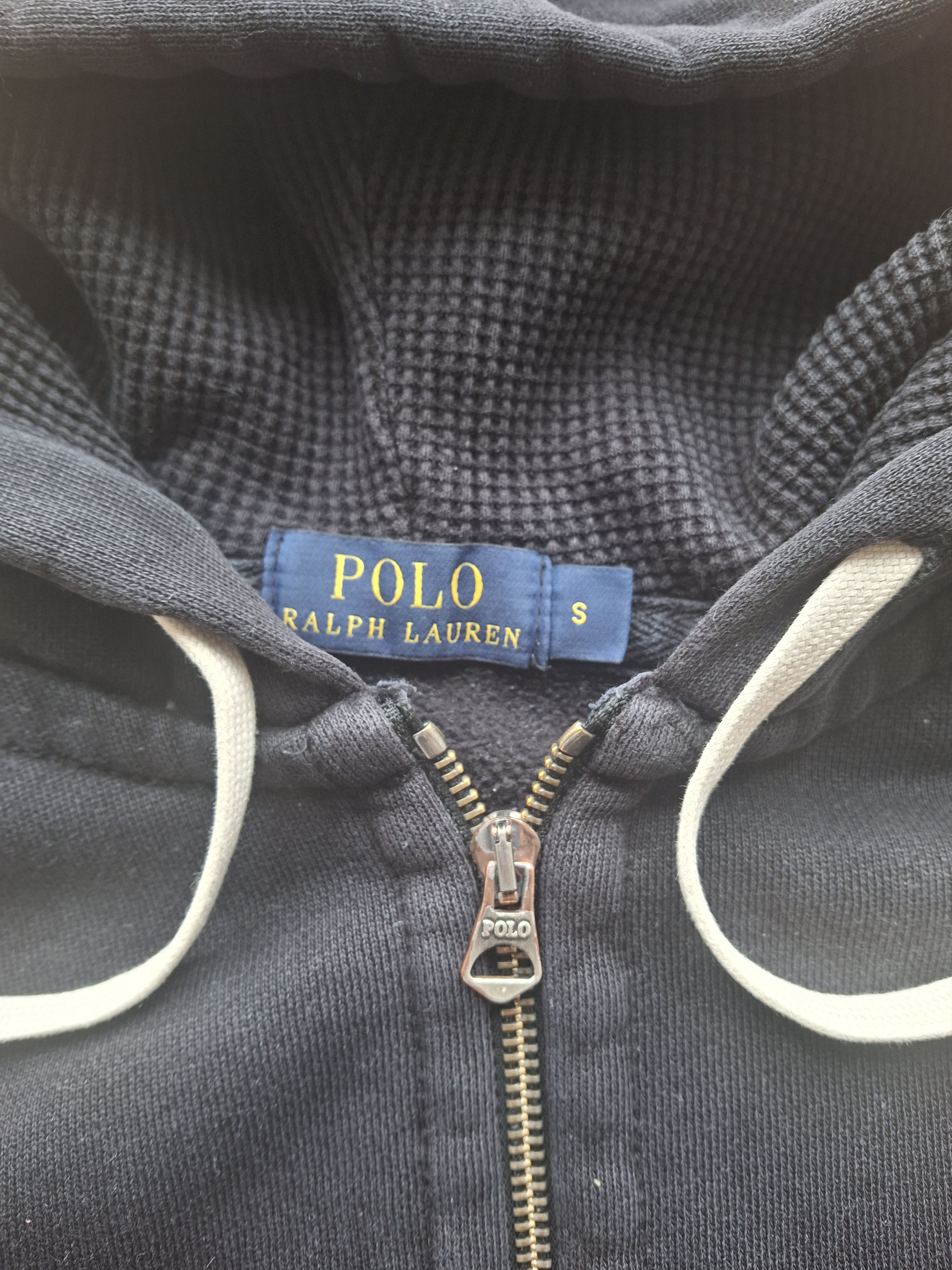 Polo Ralph Lauren × Ralph Lauren Black hoodie zip PRL polo ralph lauren Old money boxy logo Size US S / EU 44-46 / 1 - 2 Thumbnail