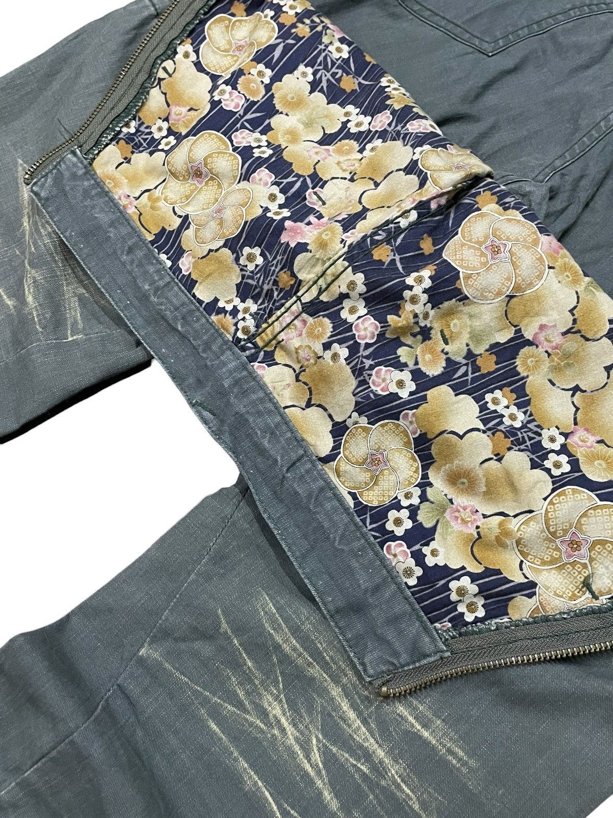5351 POUR LES HOMMES × PPFM PPFM Japan Layered Double Waist Pocket Punk Wash Pants Size US 34 / EU 50 - 18 Thumbnail
