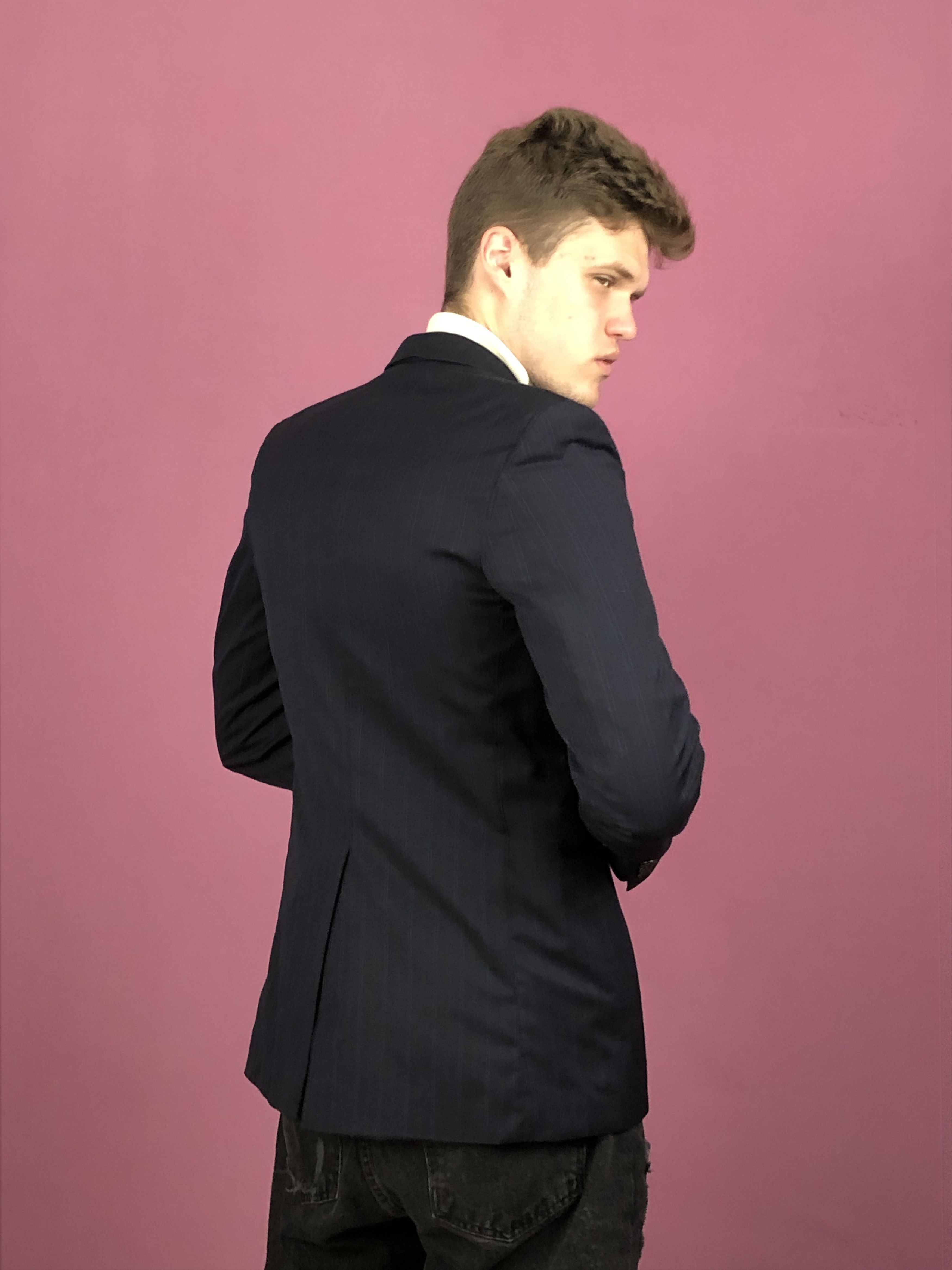 Lauren Ralph Lauren × Ralph Lauren Ralph Lauren Vintage Men's Suit Blazer Wool Jacket 38R Size 38R - 3 Thumbnail