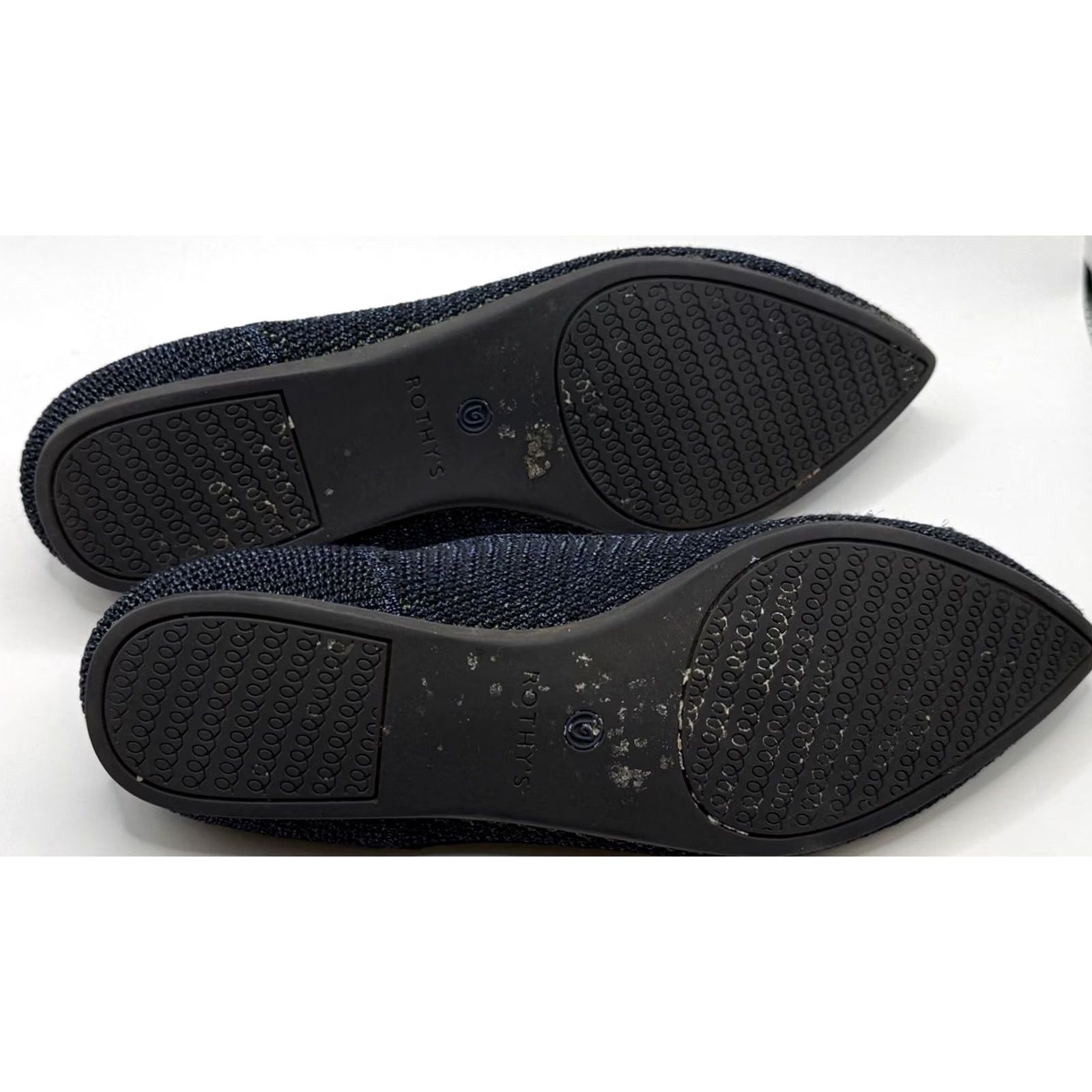 Rothy's Rothy’s Point Metallic Lattice Stitch Limited Edition Flats Woman US 8.5 Multicolor Knit Slip On Pointed Toe Size US 9 / IT 39 - 7 Thumbnail