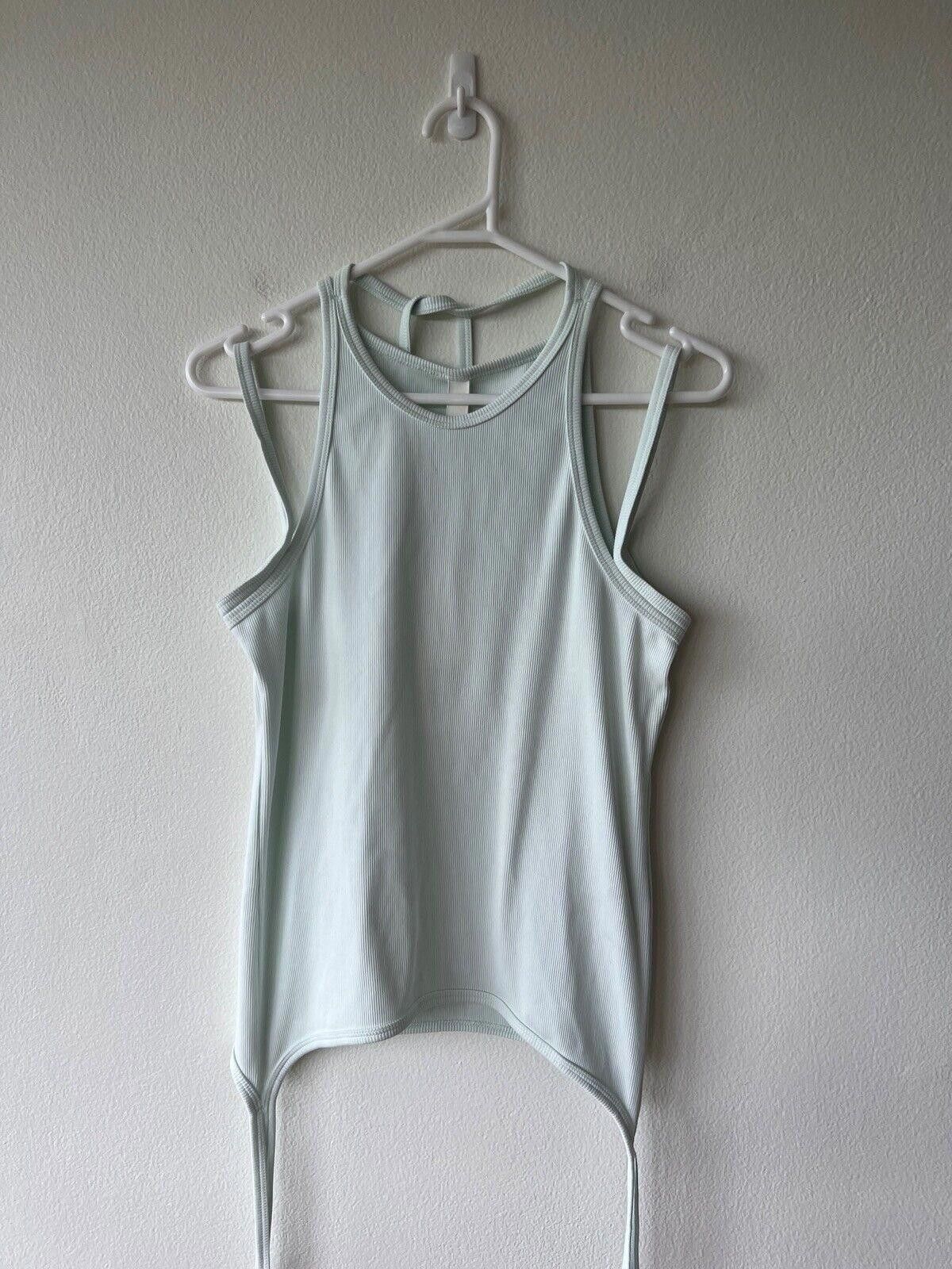 Dion Lee New dion lee split tie top rib tank singlet extra large blue Size XL / US 12-14 / IT 48-50 - 2 Thumbnail
