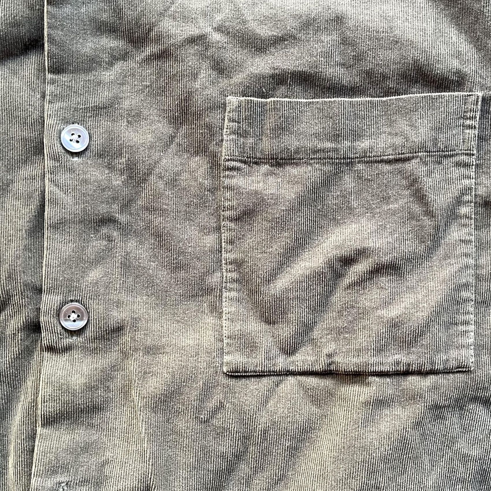 Neiman Marcus Neiman Marcus Shirt Mens 2XL Green Corduroy Long Sleeve Button Up Casual Size US XXL / EU 58 / 5 - 3 Thumbnail