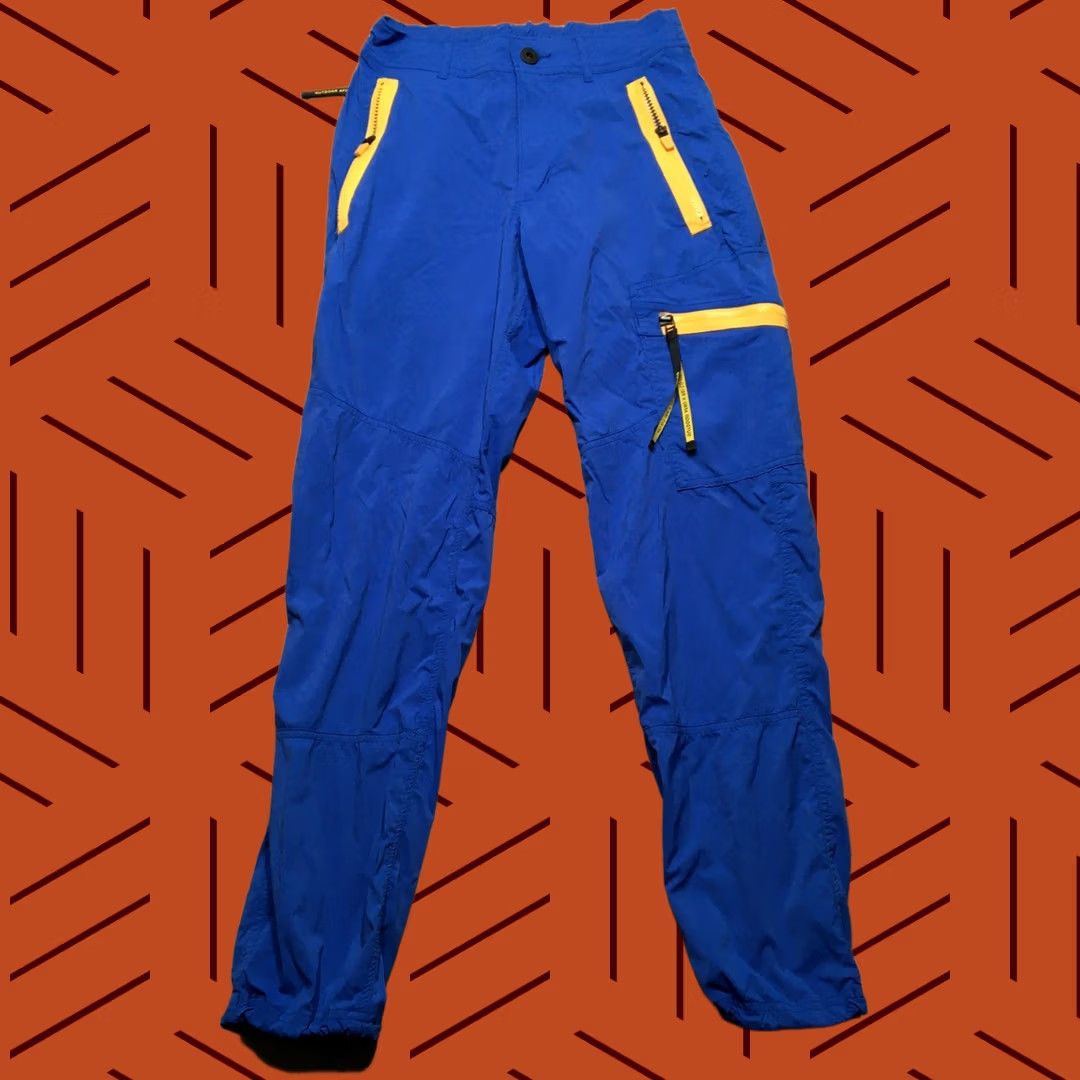 Vintage REI Co-Op x Outdoor Afro Trekking Pants Mens 48x34 Blue Ultralight Nylon Size US 32 / EU 48 - 1 Thumbnail