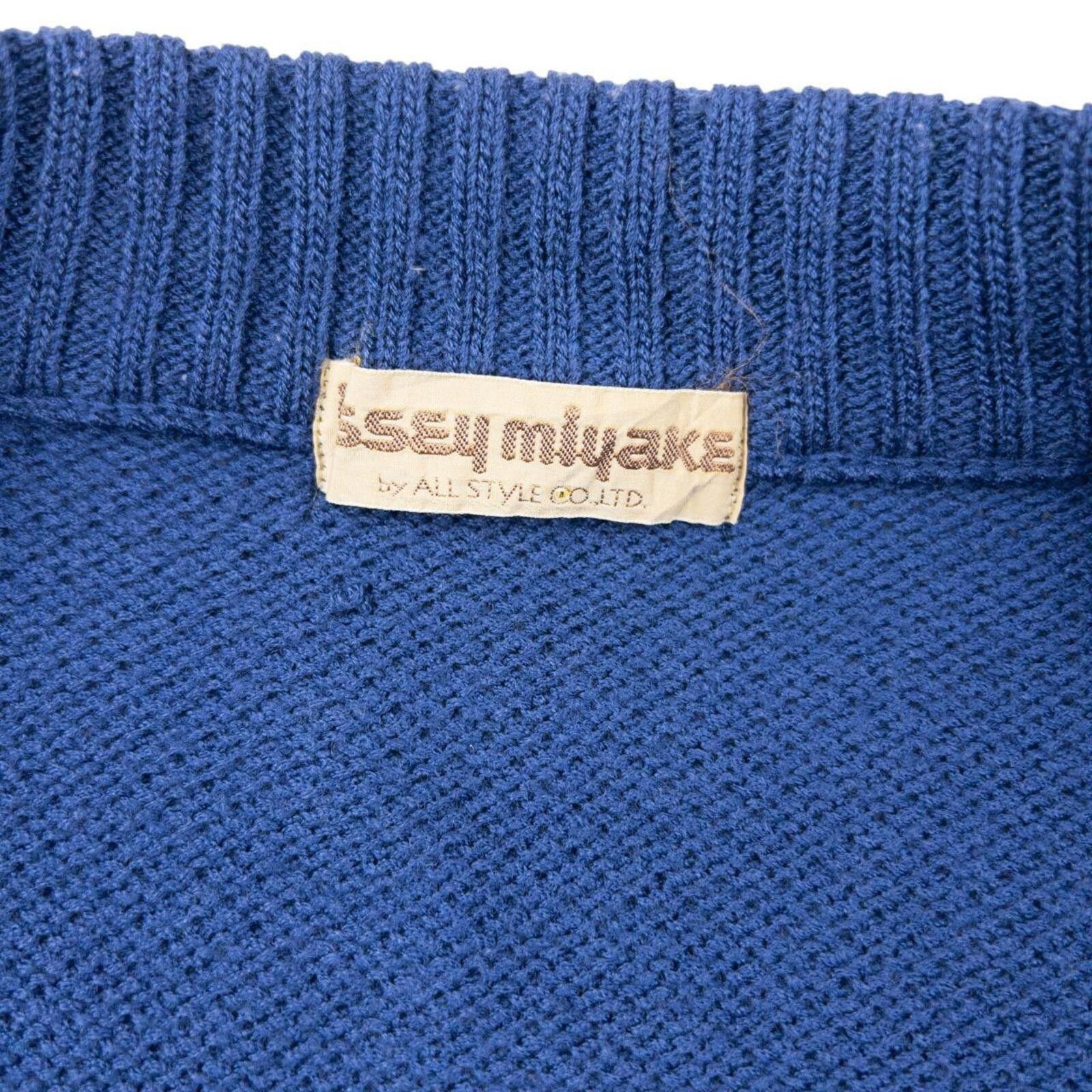 Issey Miyake Vintage 80s Issey Miyake Knitted Wrap Cardigan Size S Size US S / EU 44-46 / 1 - 4 Thumbnail