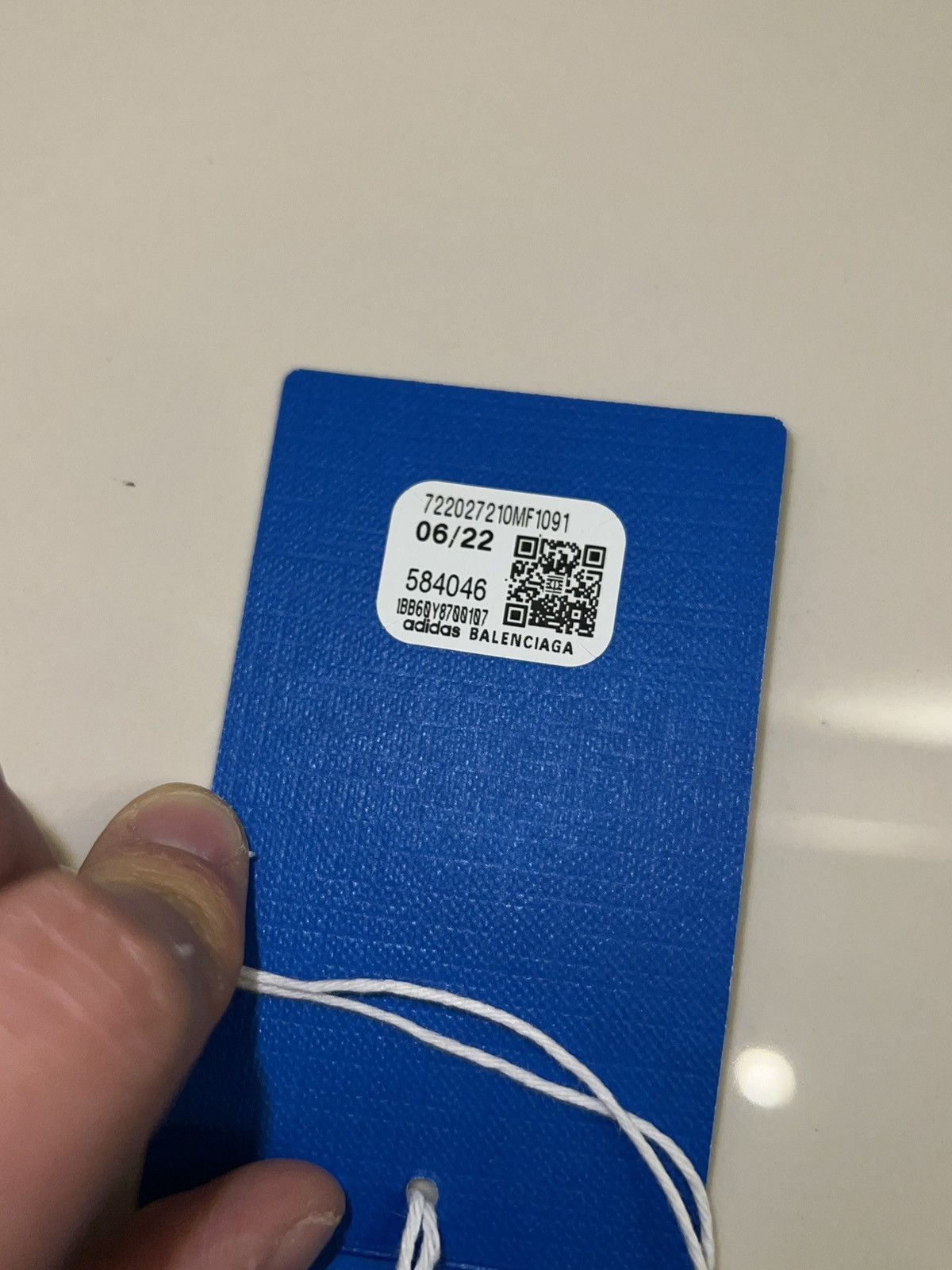 Adidas × Balenciaga Balenciaga X Adidas Cardholder Black Size ONE SIZE - 8 Thumbnail