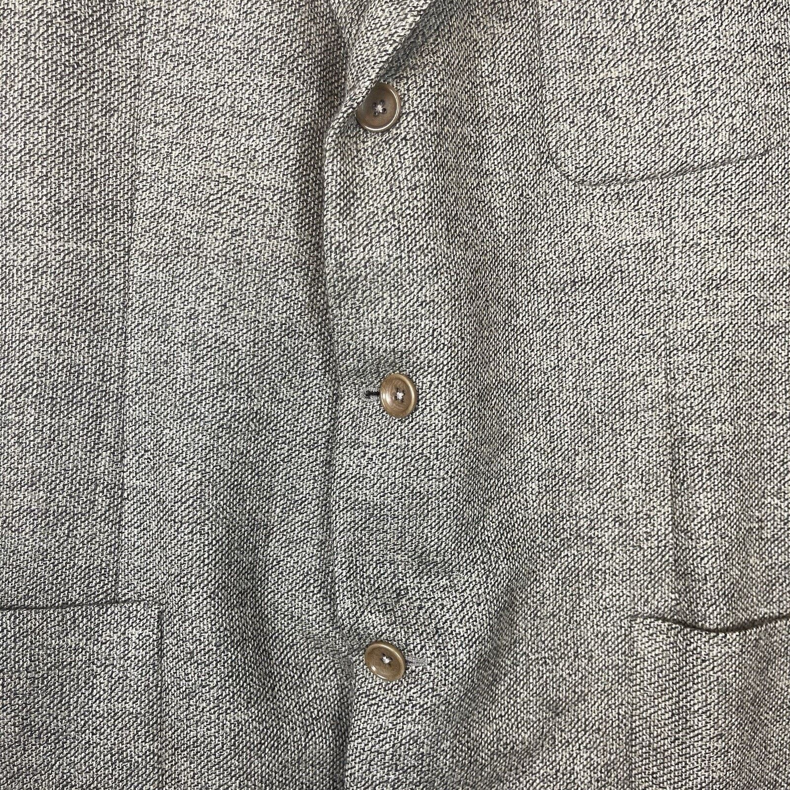 Hickey Freeman Hickey Freeman Design 100% Wool Blazer USA Made 46" Long Size 46L - 3 Thumbnail