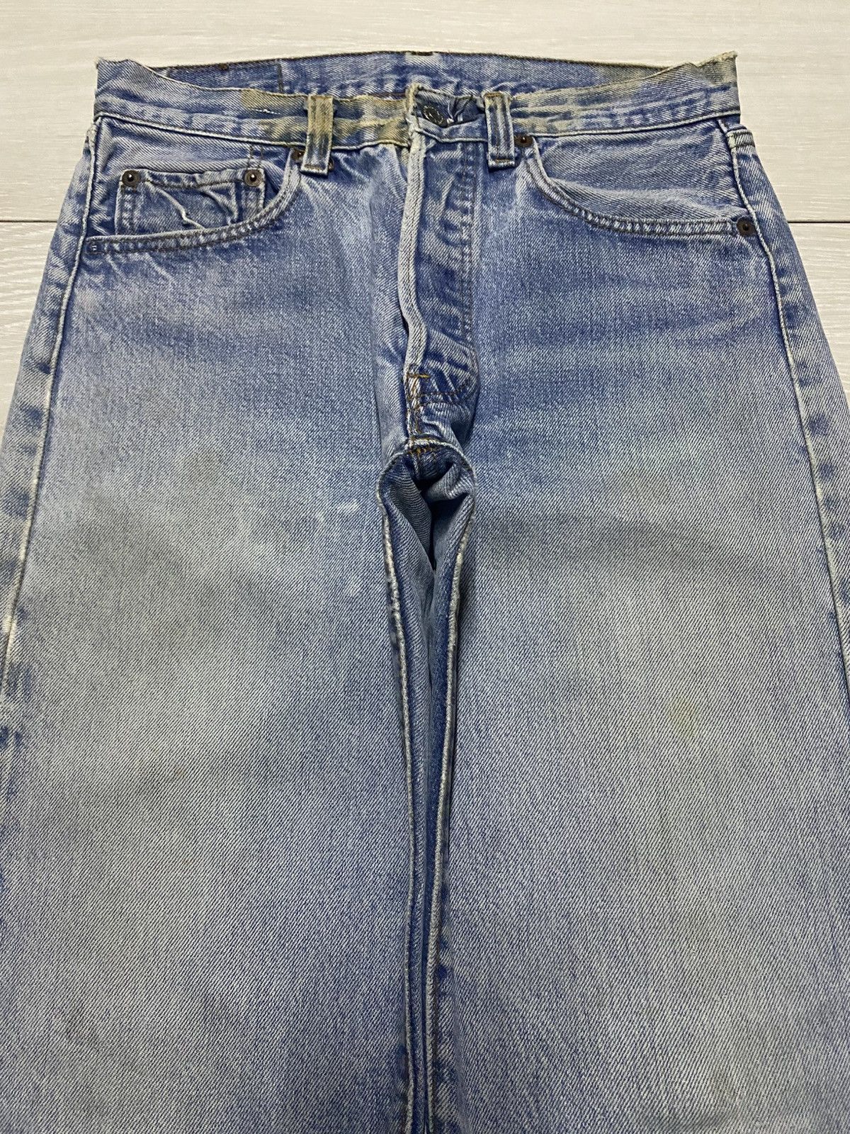 Levi's Levis 501 60s ButtonFly no.6 Selvedge Jeans Size US 28 / EU 44 - 3 Thumbnail