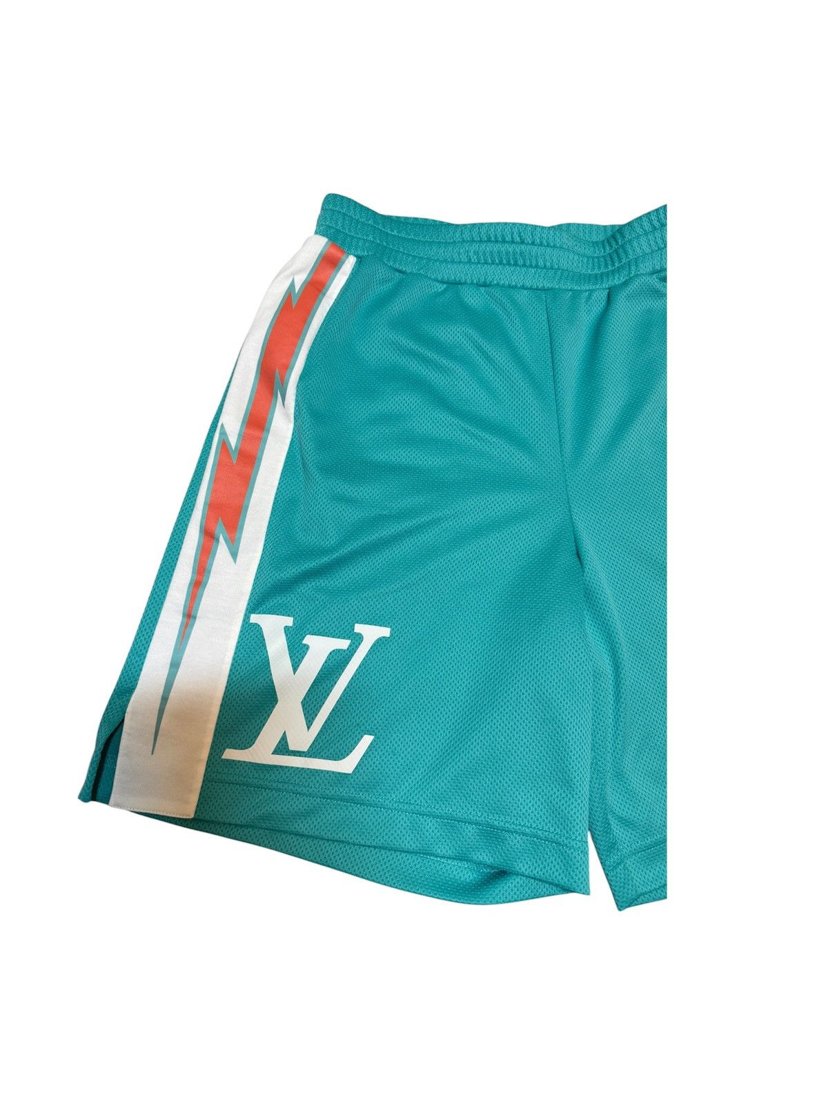 Louis Vuitton Louis Vuitton LV Amen Break Miami Dolphins Blue Shorts Small Size US 30 / EU 46 - 2 Thumbnail