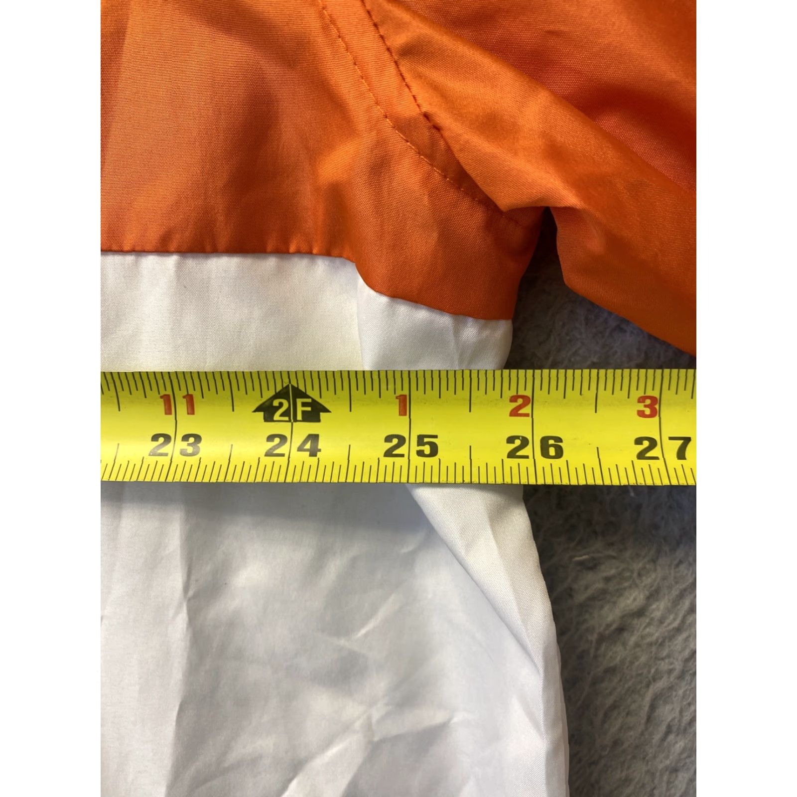 Nickelodeon Nickelodeon Orange Windbreaker Hoodie Jacket Size XL 96-44 Size US XL / EU 56 / 4 - 5 Thumbnail