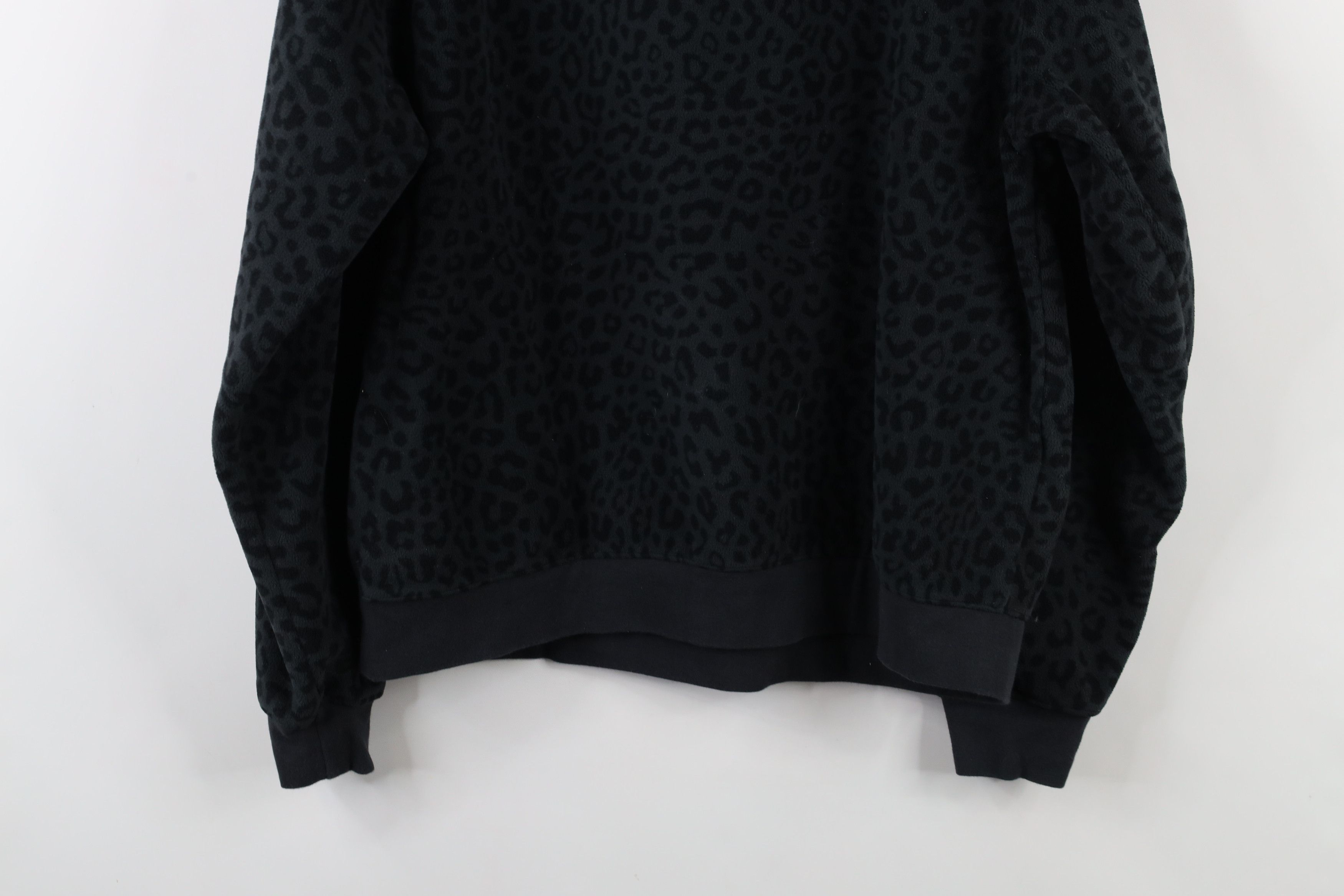 Nike × Vintage Nike Spell Leopard Cheetah Print Fleece Crewneck Sweatshirt Size M / US 6-8 / IT 42-44 - 10 Thumbnail