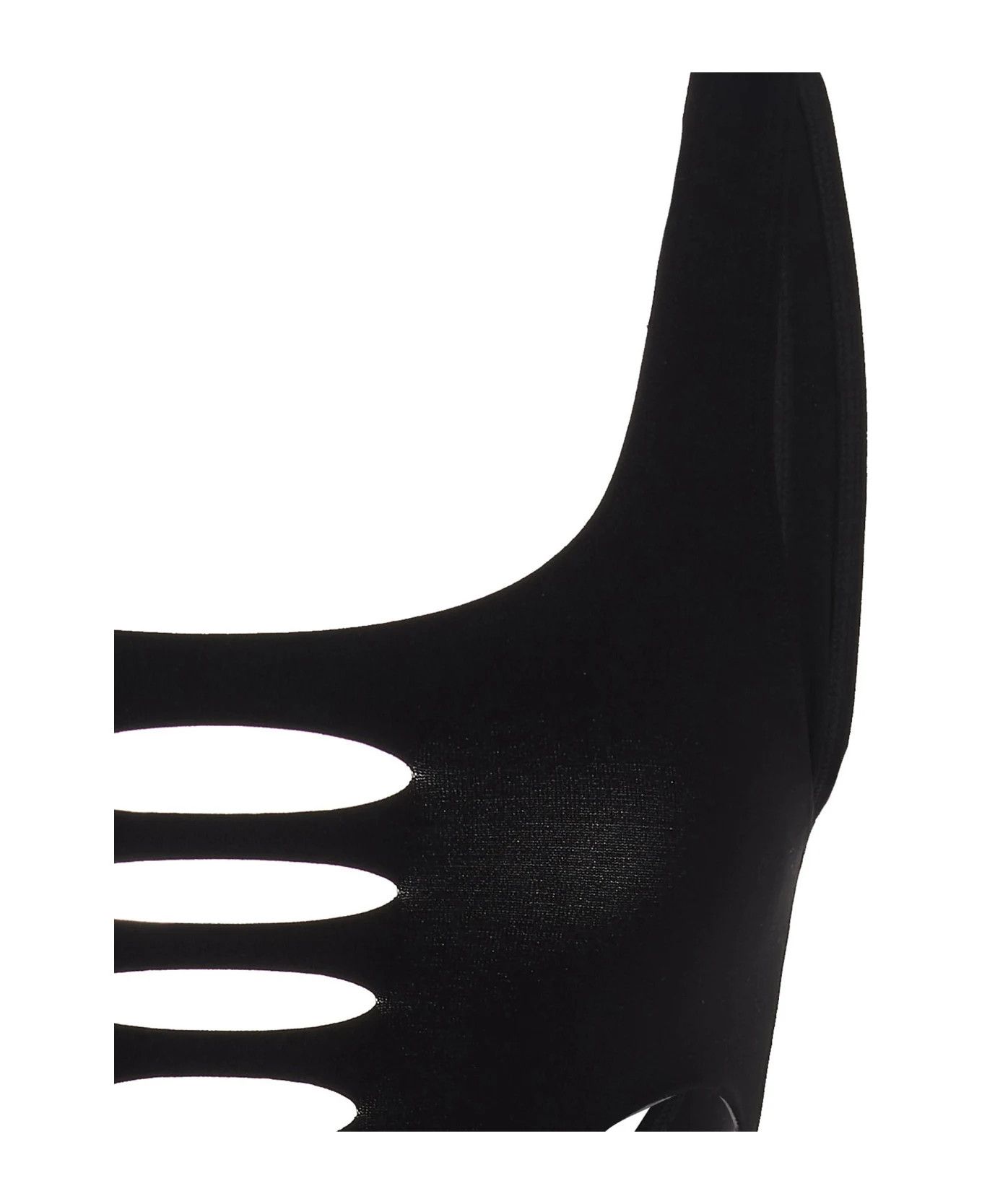 Versace o1y0226 Mini Dress in Black Size L / US 10 / IT 46 - 3 Thumbnail