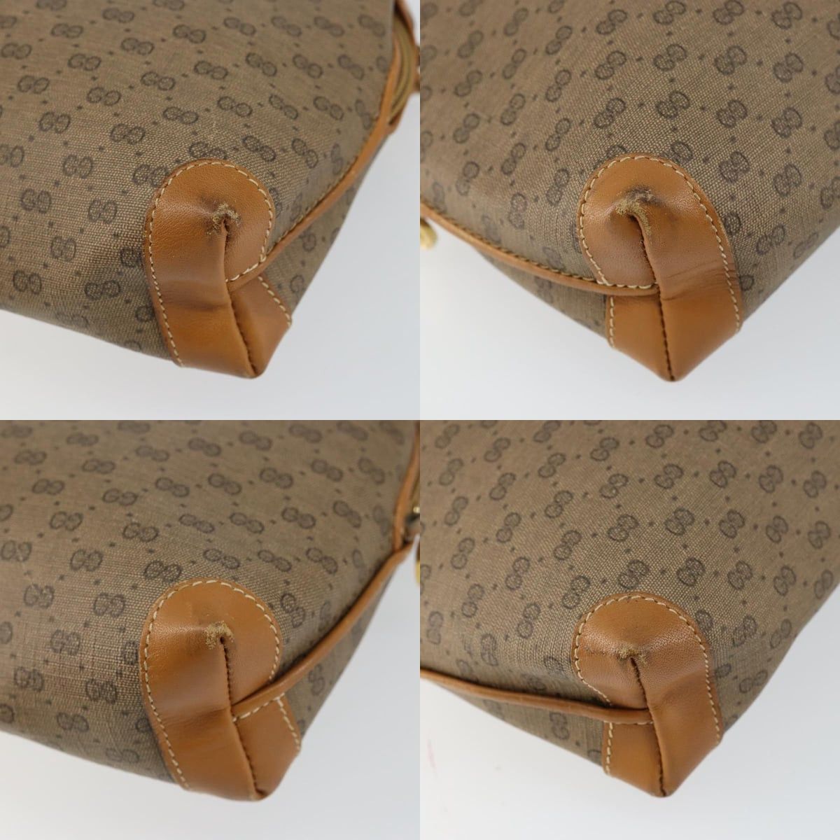 Gucci GUCCI Micro GG Canvas Shoulder Bag Pvc Leather Brown Size ONE SIZE - 10 Thumbnail