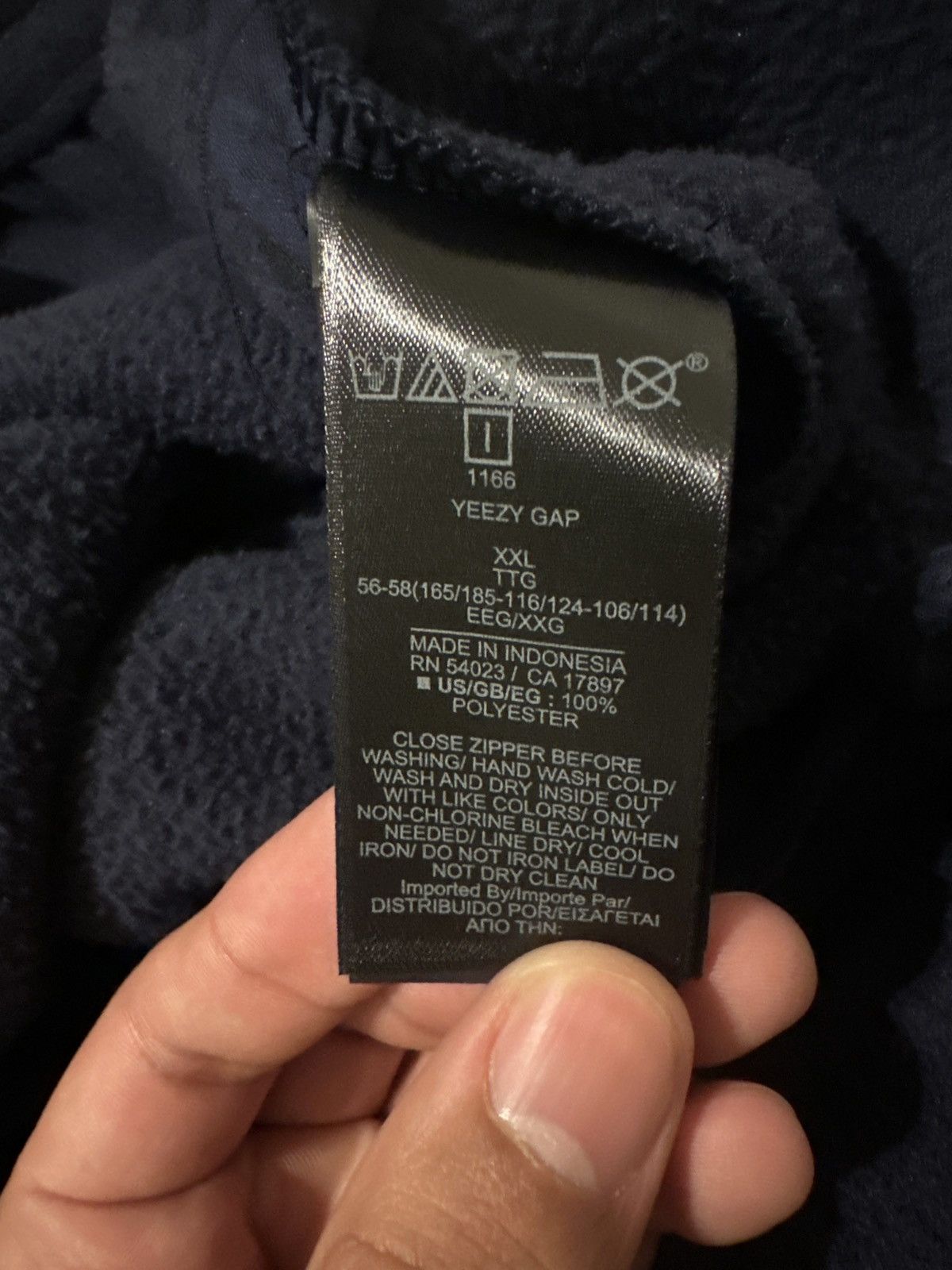 Gap × Kanye West Unreleased Yeezy Gap Polar Fleece Pants- Size XL Size US 38 / EU 54 - 4 Thumbnail