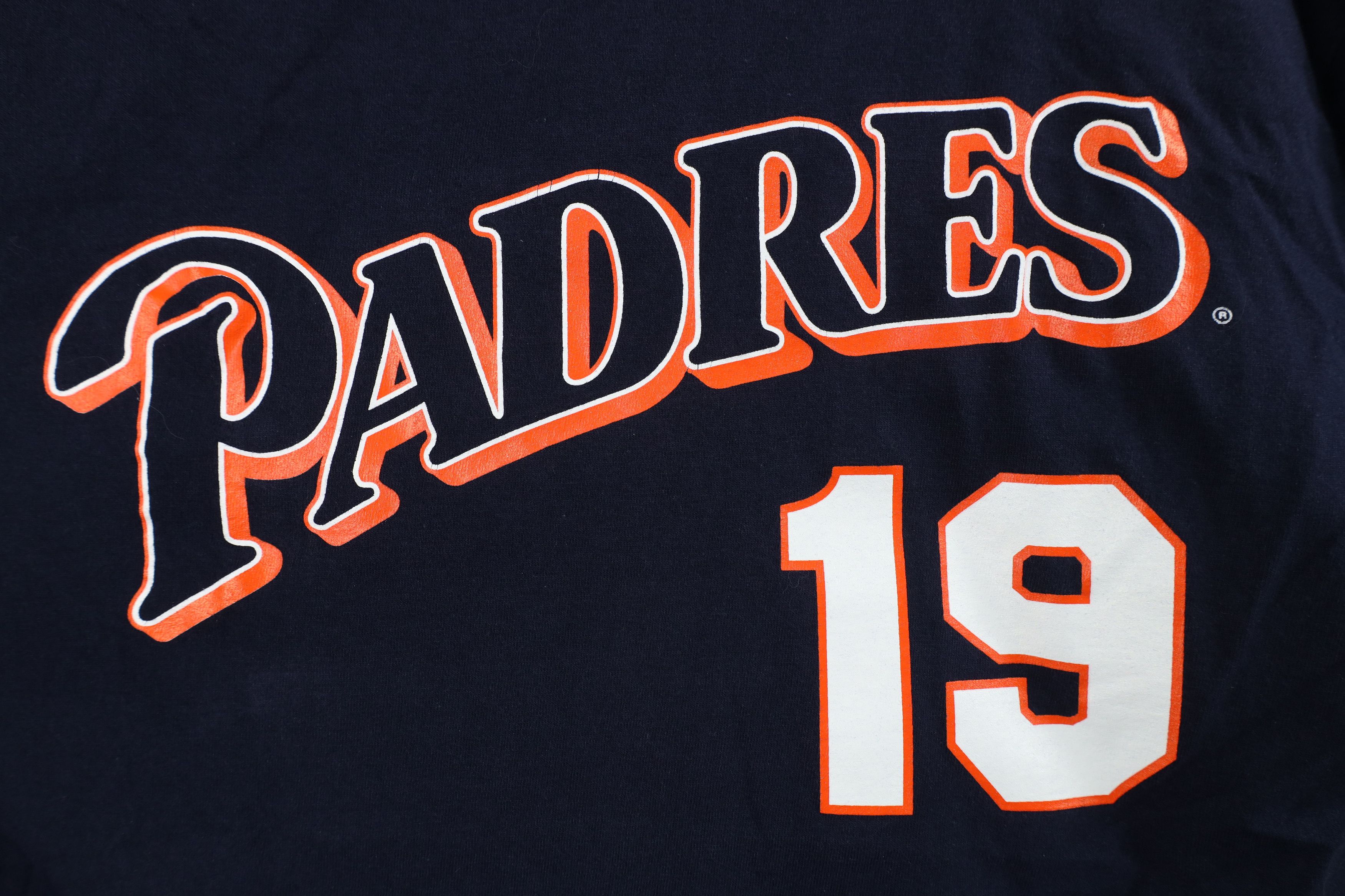 Majestic Vintage Majestic Gwynn San Diego Padres Baseball T-Shirt Size US XL / EU 56 / 4 - 4 Thumbnail