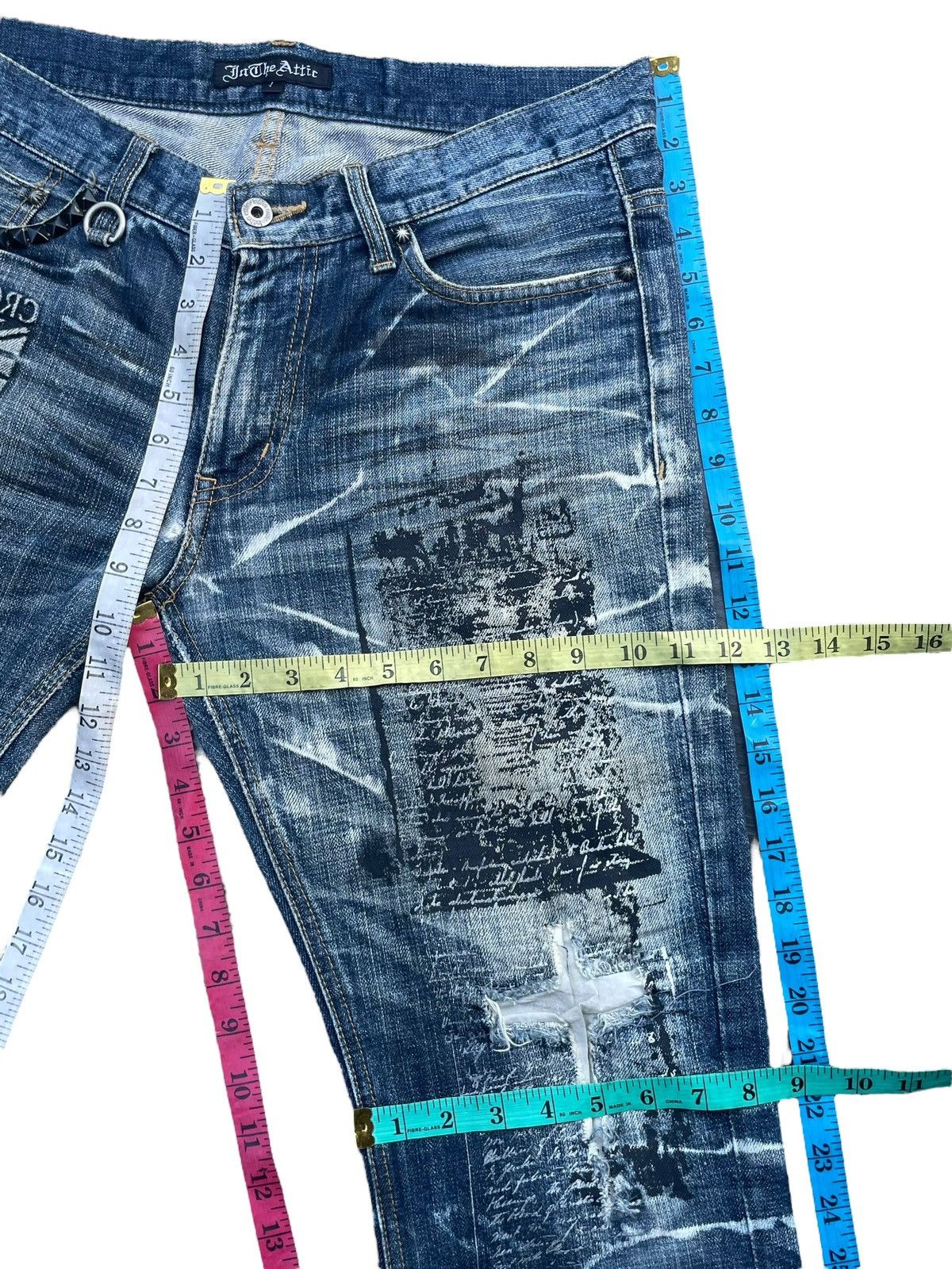 In The Attic In The Attice Custom faded Distresed Size US 35 - 12 Thumbnail