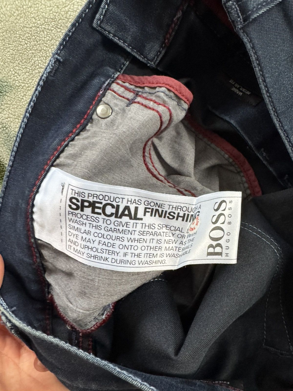 Hugo Boss Huge Boss Dar Blue Jeans 34x32 Size US 34 / EU 50 - 4 Thumbnail