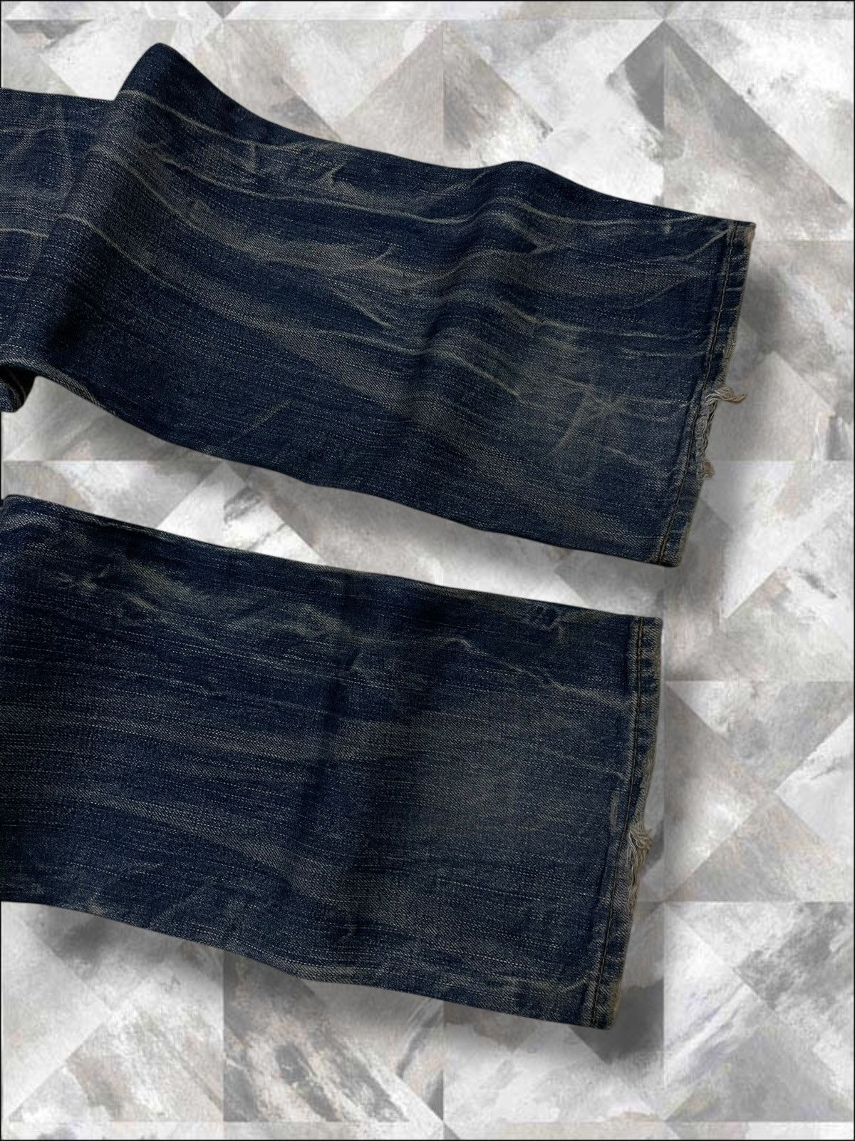 Levi's Vintage Clothing Vintage 1990s Designer Levis 502 Distressed Regular Denim Size US 28 / EU 44 - 14 Thumbnail