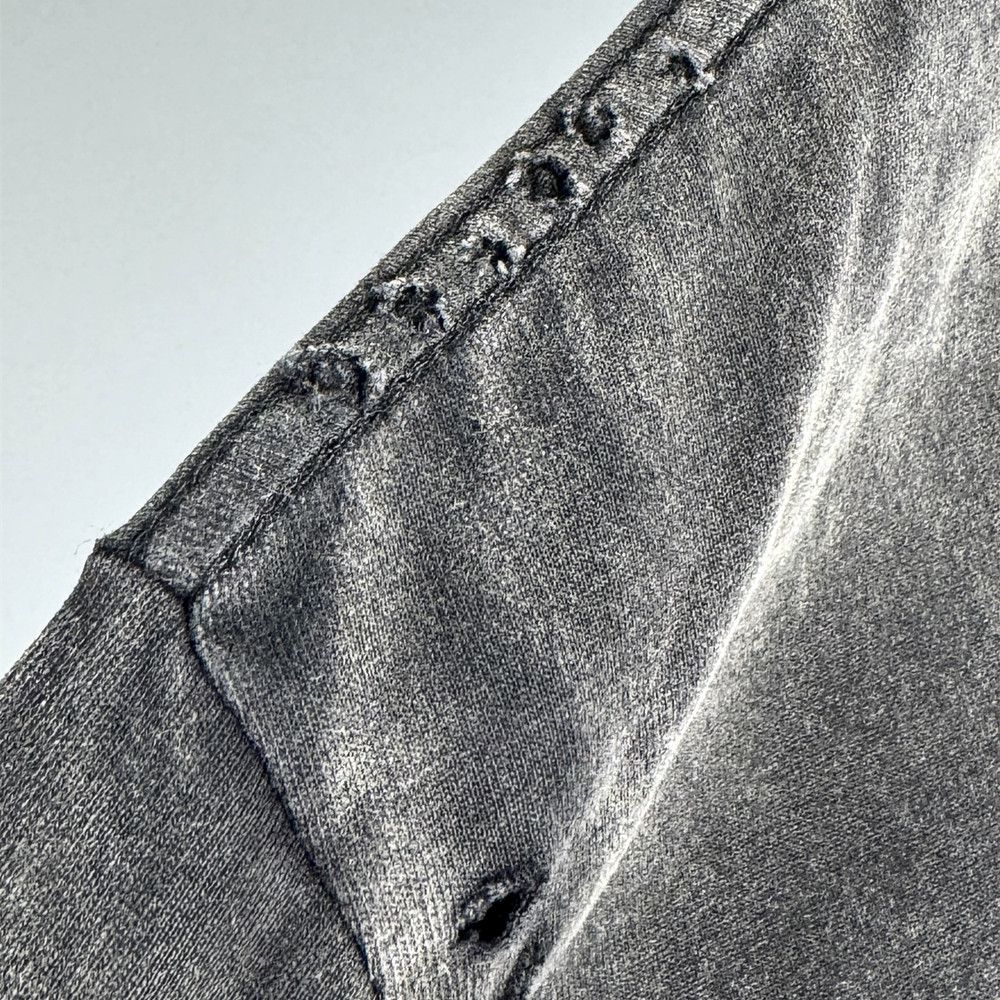 Japanese Brand Cotton Distressed Hole Pocket tee Size US S / EU 44-46 / 1 - 4 Thumbnail