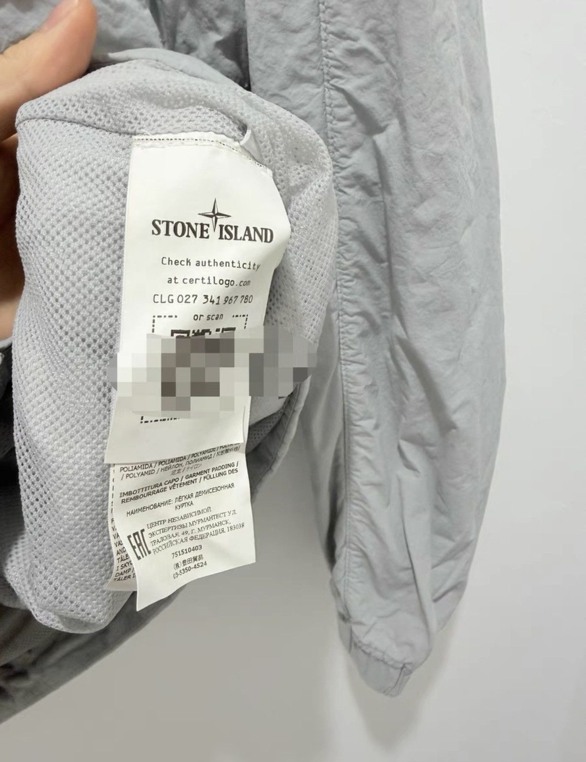 Stone Island Stone Island Grey Polartec Alpha Technology Jacket Size US M / EU 48-50 / 2 - 4 Thumbnail
