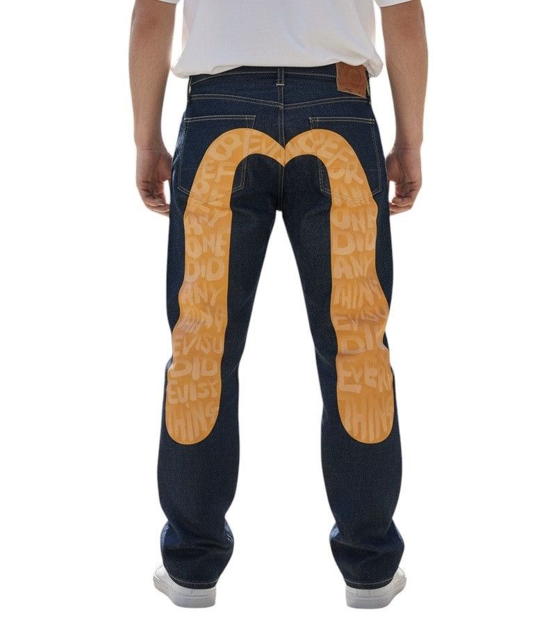 Evisu Evisu Daicock Denim Pants Size US 33 - 1 Thumbnail