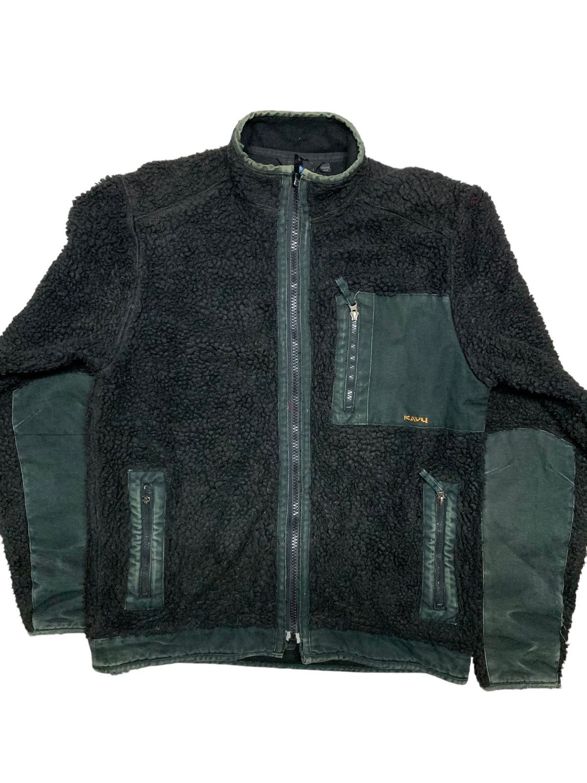 Japanese Brand × KAVU × Vintage KAVU SHERPA FLEECE JACKET Size US M / EU 48-50 / 2 - 3 Thumbnail