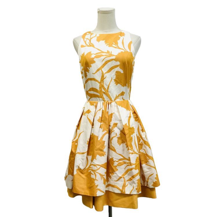 Dior Christian Dior Floral Midi Dress Size 38 Size S / US 4 / IT 40 - 1 Thumbnail
