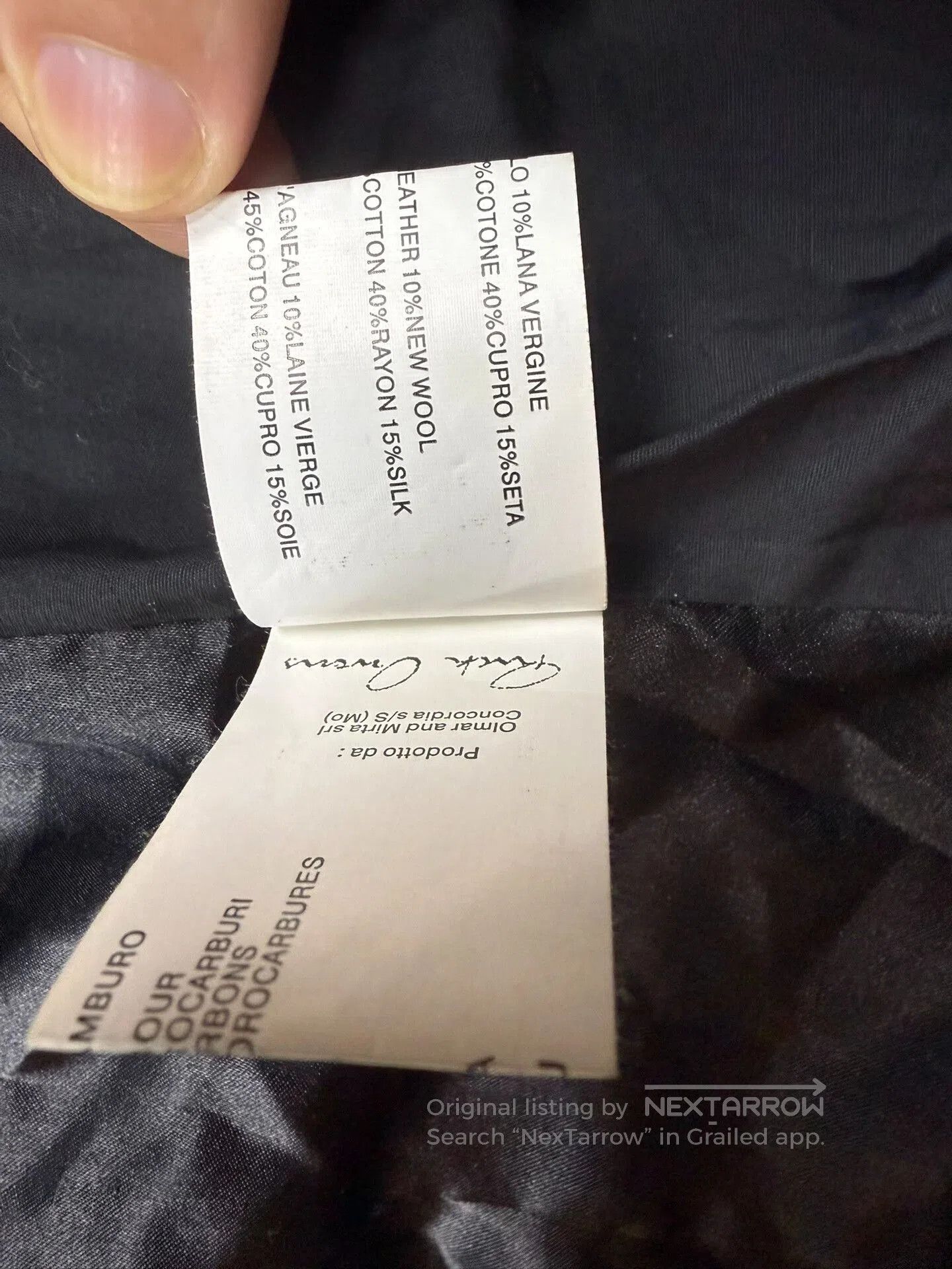Rick Owens Rick Owens Classic Dark Fashion Leather Jacket. Size US M / EU 48-50 / 2 - 6 Thumbnail